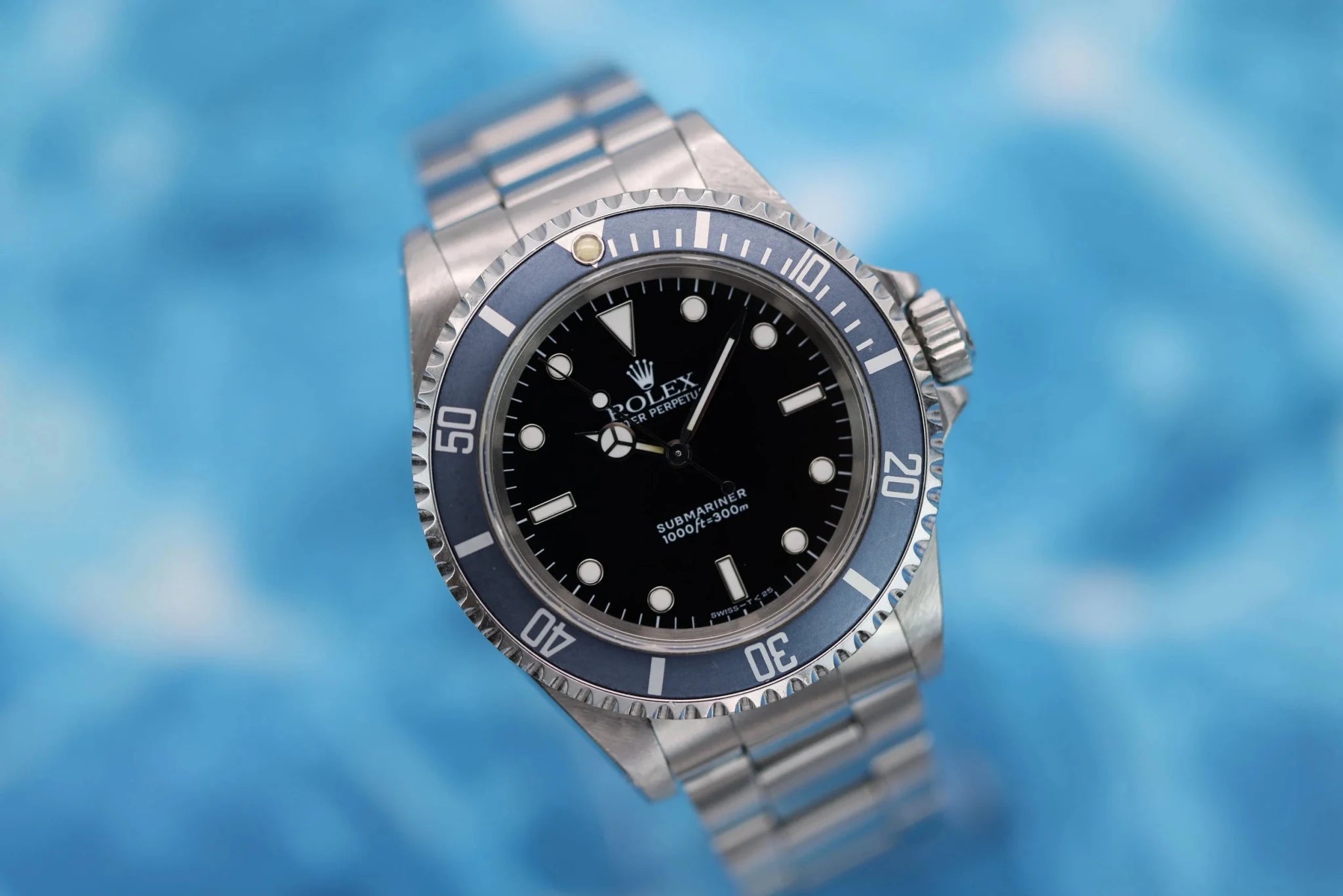 1991 Rolex Submariner Ref. 14060 | Blue Insert - Sierra Time Co