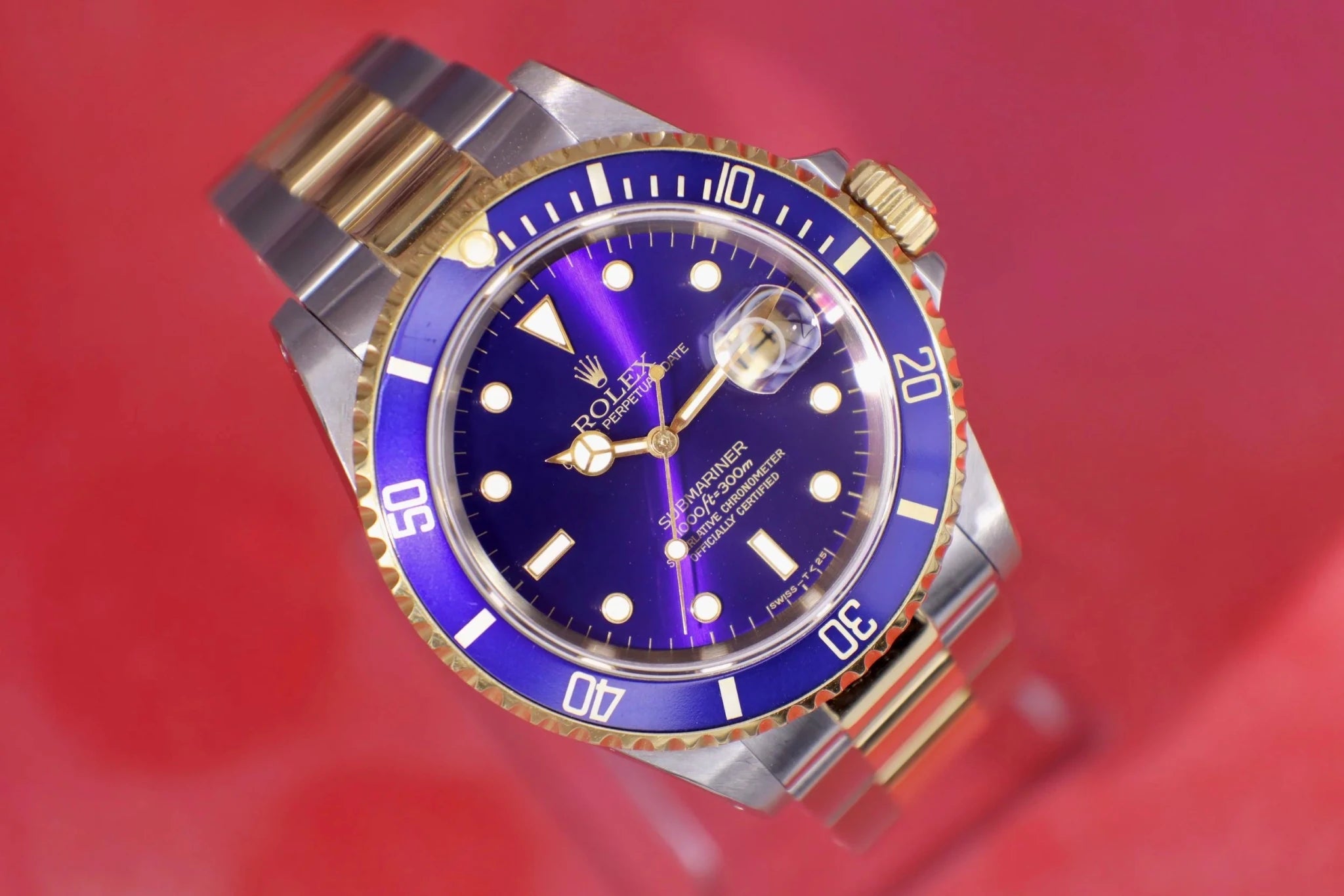 1991 Rolex Submariner Ref. 16613 | Purple Dial - Sierra Time Co