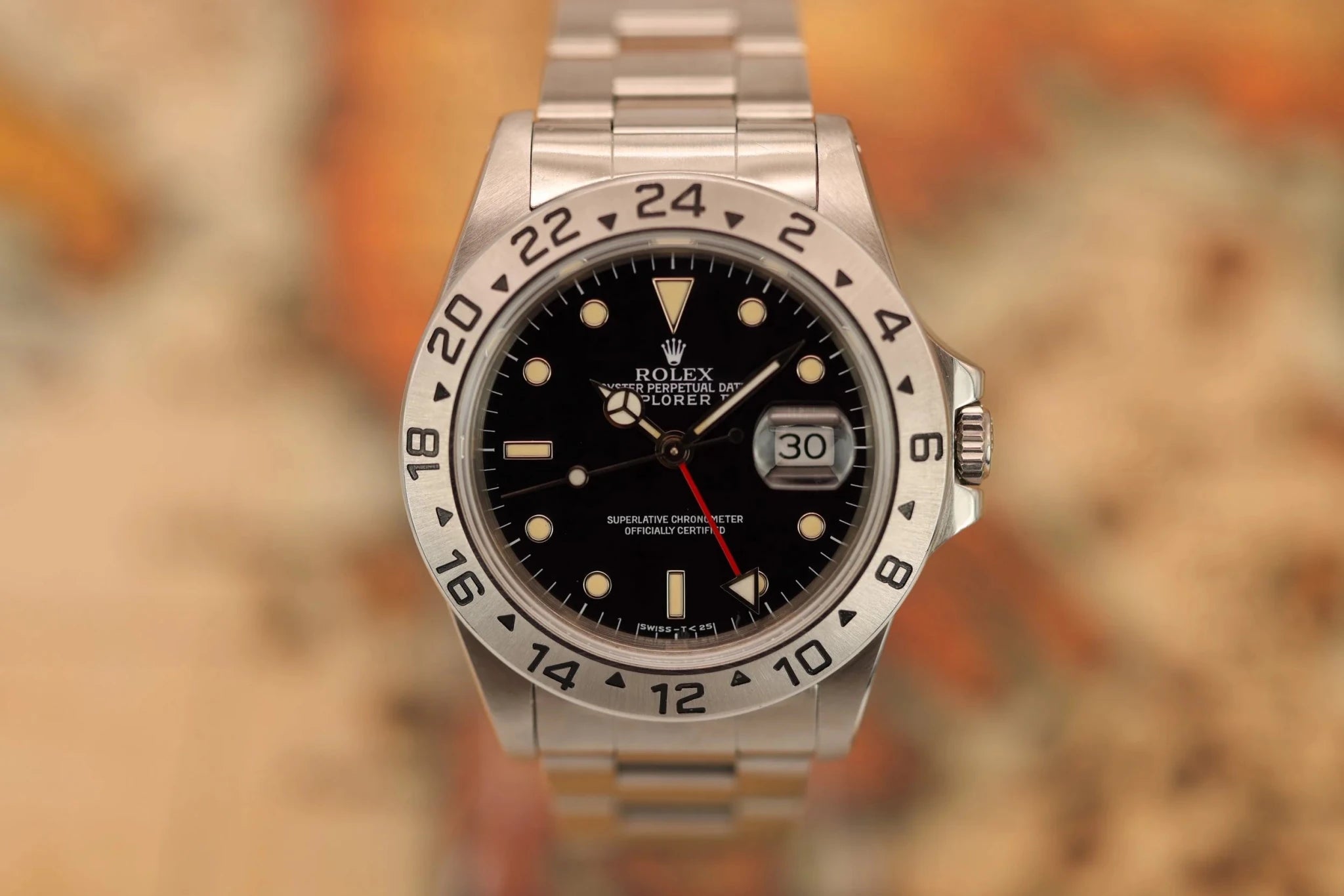 1992 Rolex Explorer II Ref. 16570 Black | Box and Papers - Sierra Time Co
