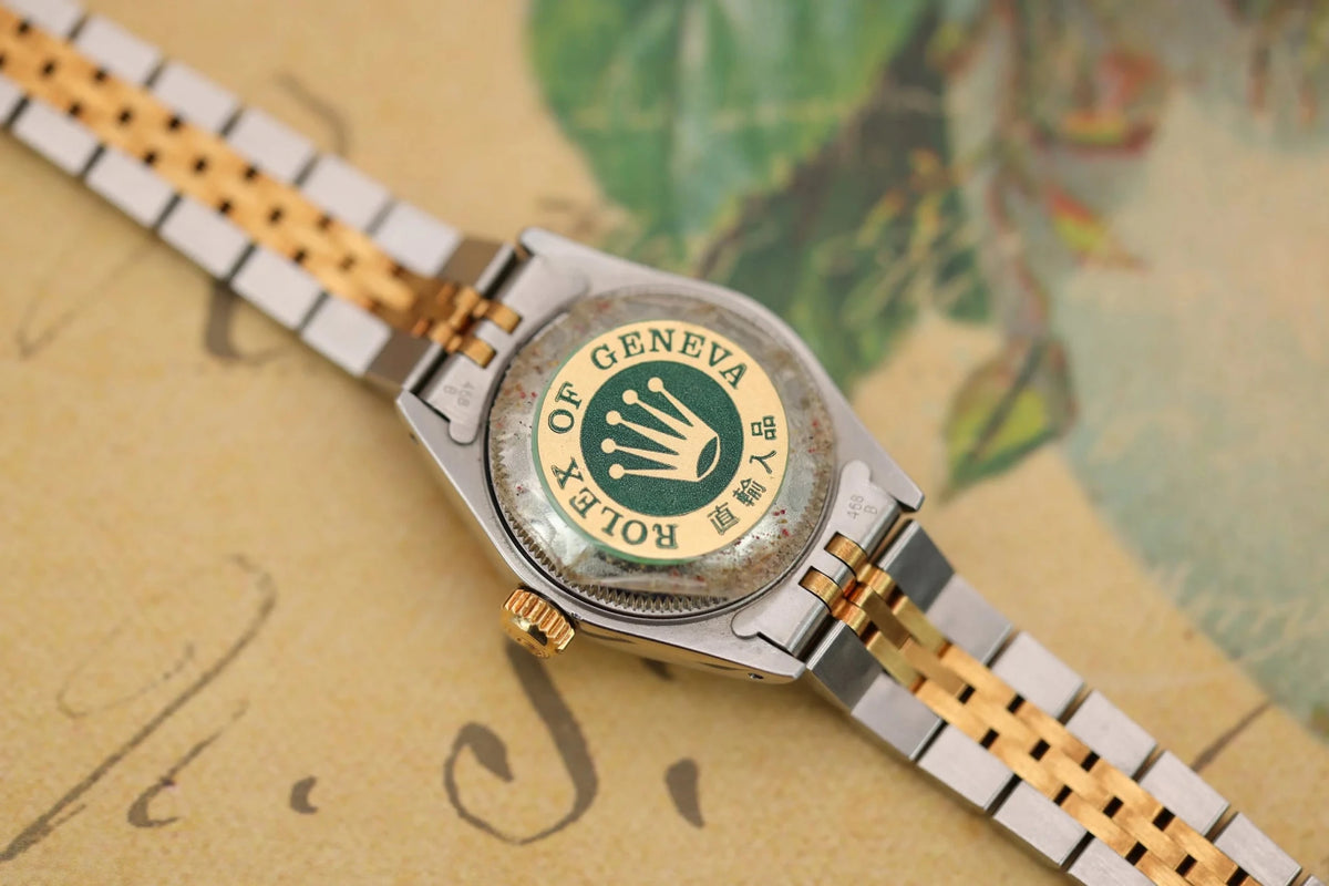 1992 Rolex Ladies Datejust Ref. 69173 | Champagne Dial | Mint Condition - Sierra Time Co