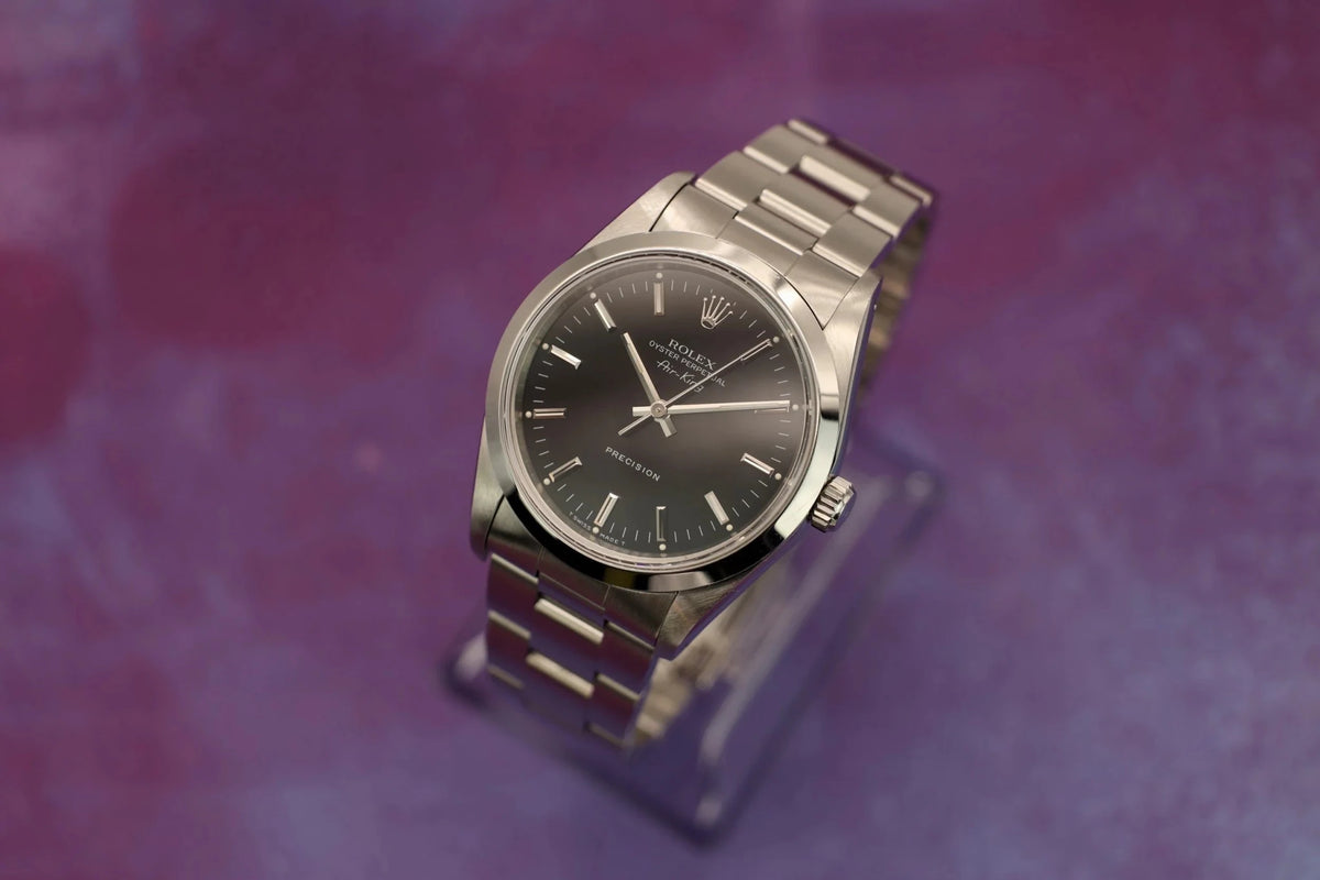 1993 Rolex Air-King Ref. 14000 | Black Dial - Sierra Time Co