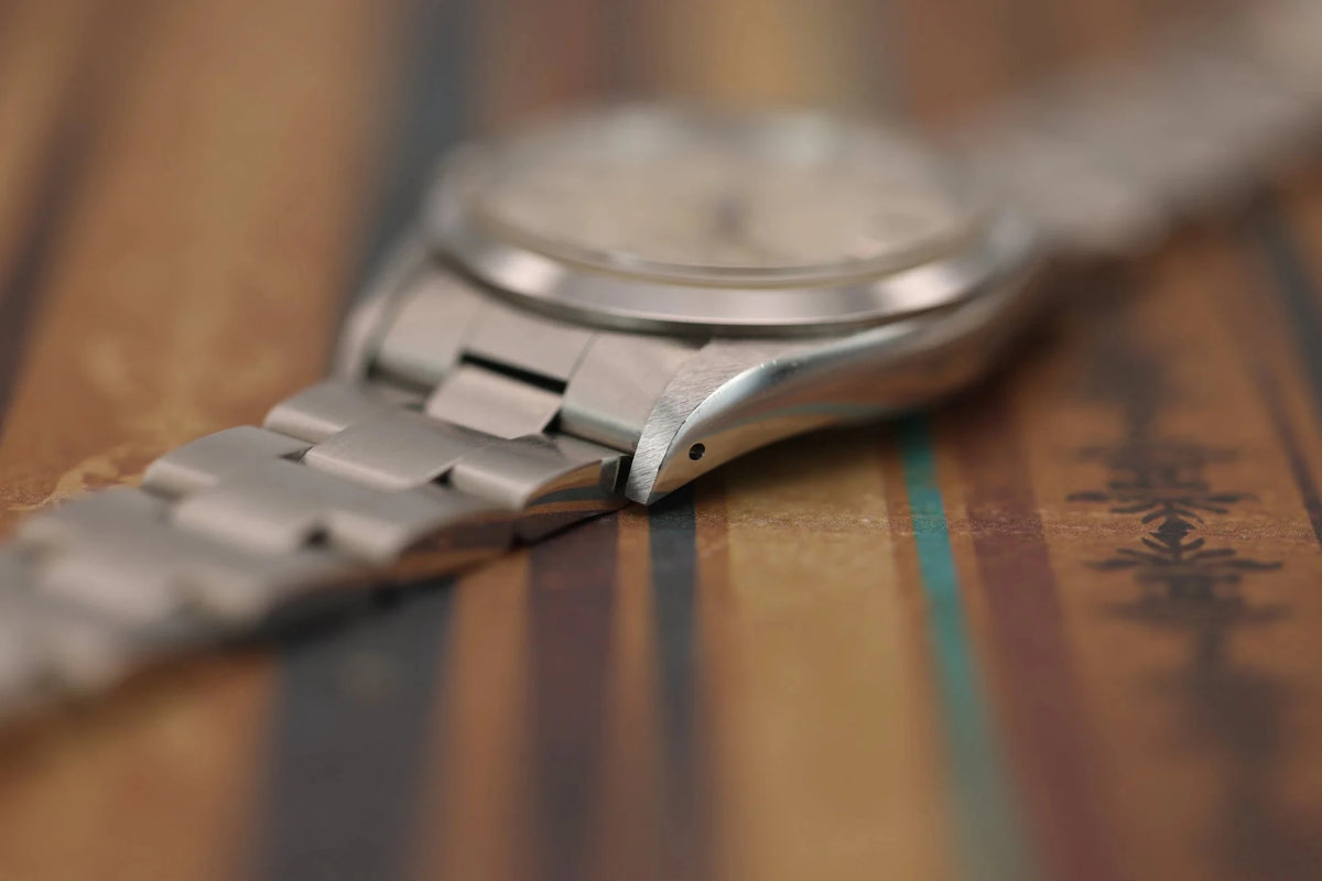 1993 Rolex Air-King Ref. 14000 | Warm Silver Dial - Sierra Time Co