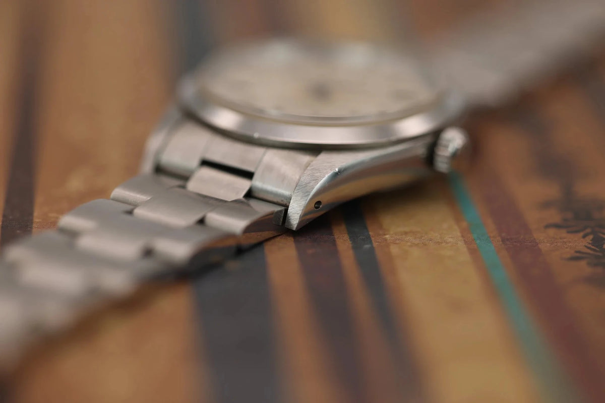 1993 Rolex Air-King Ref. 14000 | Warm Silver Dial - Sierra Time Co