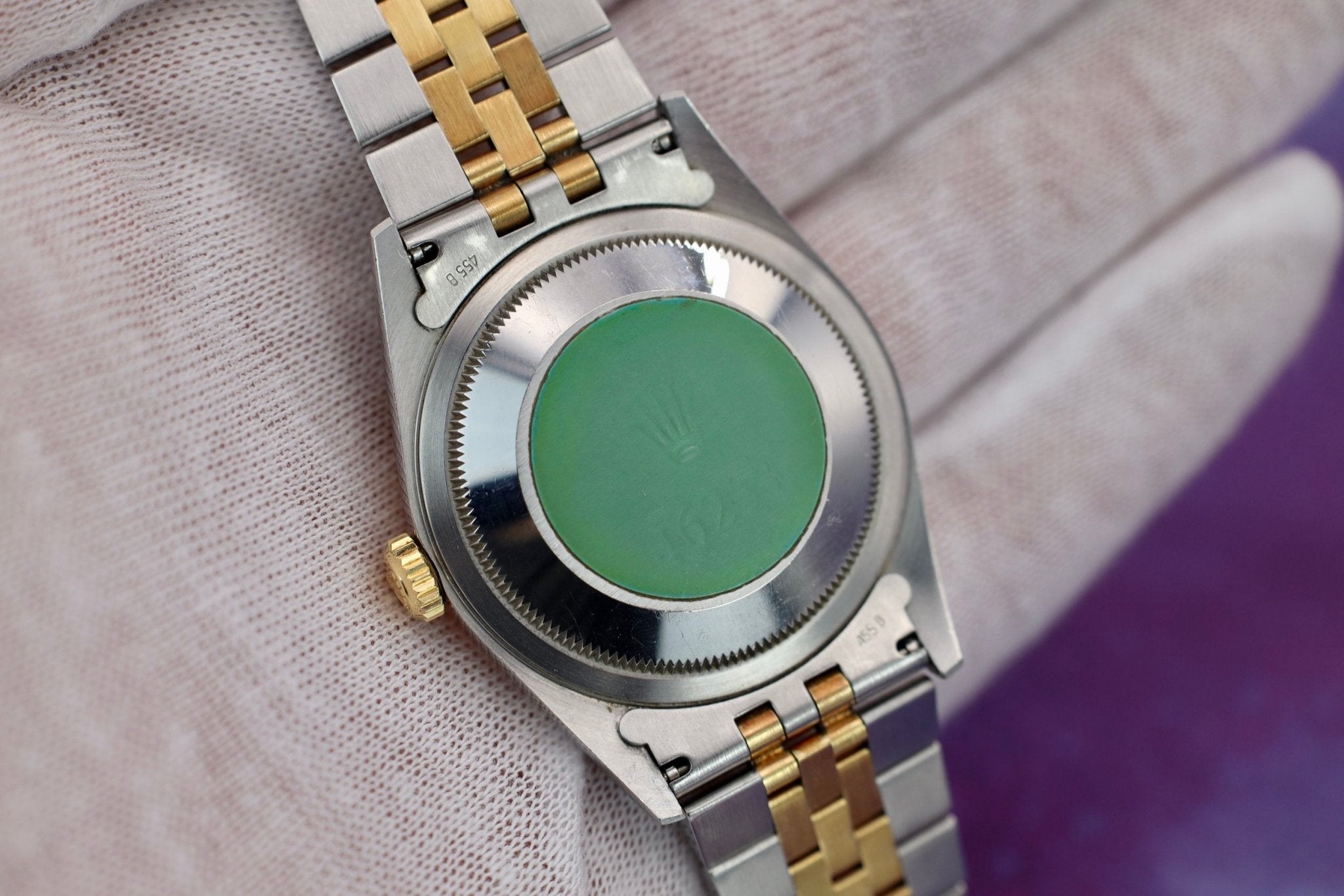 1993 Rolex Datejust Ref. 16233 | Blue Vignette Dial - Sierra Time Co