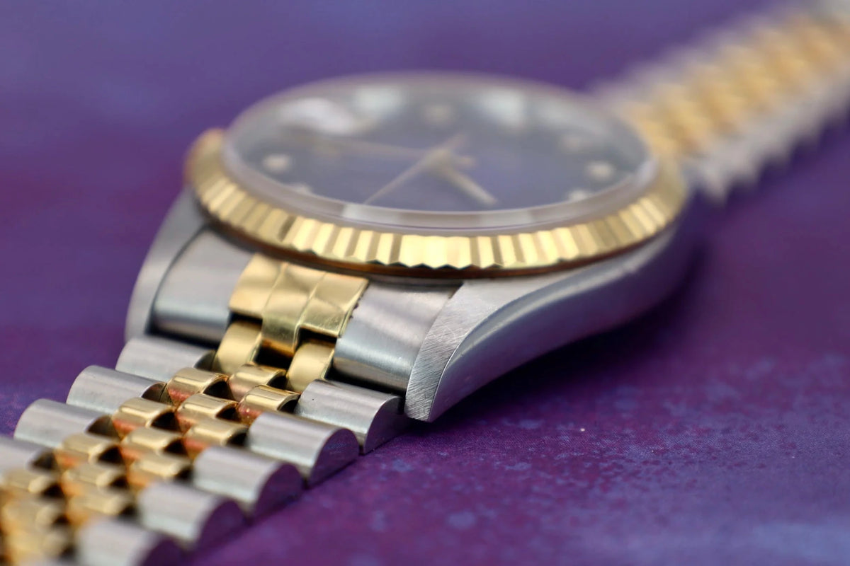 1993 Rolex Datejust Ref. 16233 | Blue Vignette Dial - Sierra Time Co