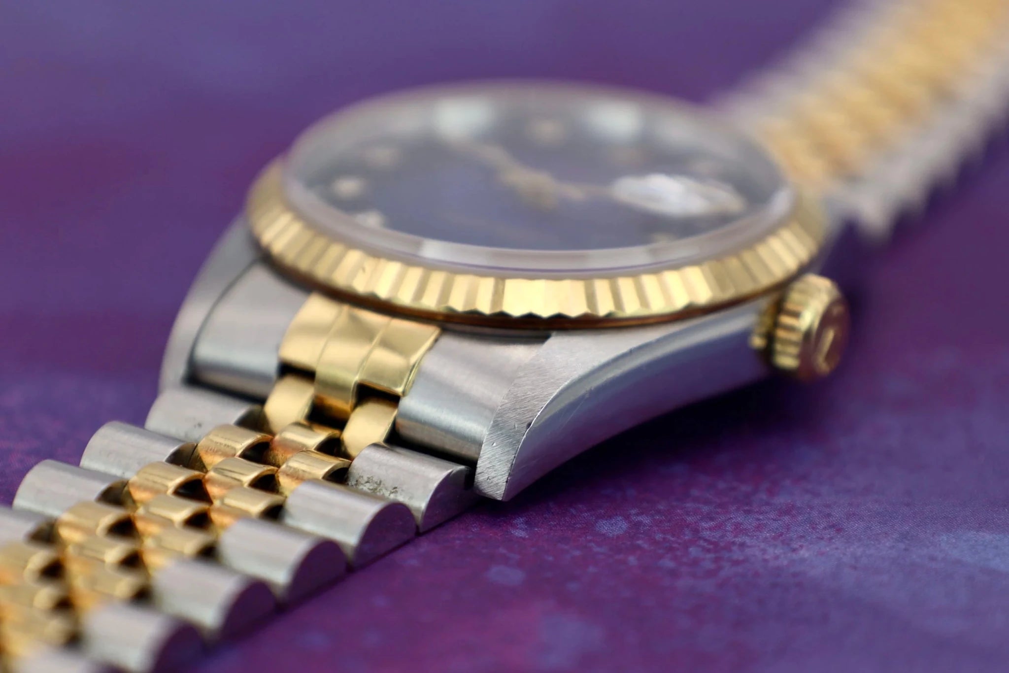 1993 Rolex Datejust Ref. 16233 | Blue Vignette Dial - Sierra Time Co