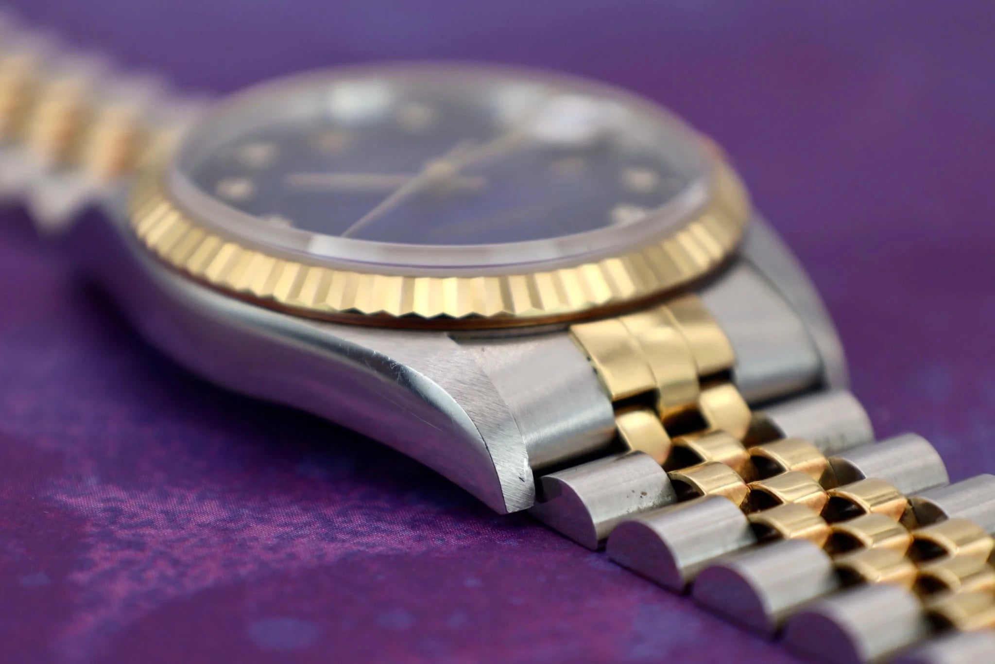 1993 Rolex Datejust Ref. 16233 | Blue Vignette Dial - Sierra Time Co