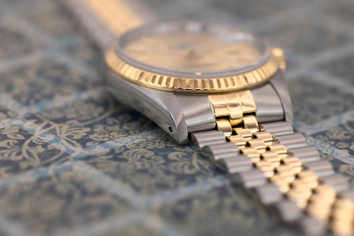 1993 Rolex Datejust Ref. 16233 | Champagne Dial | Box and Papers - Sierra Time Co