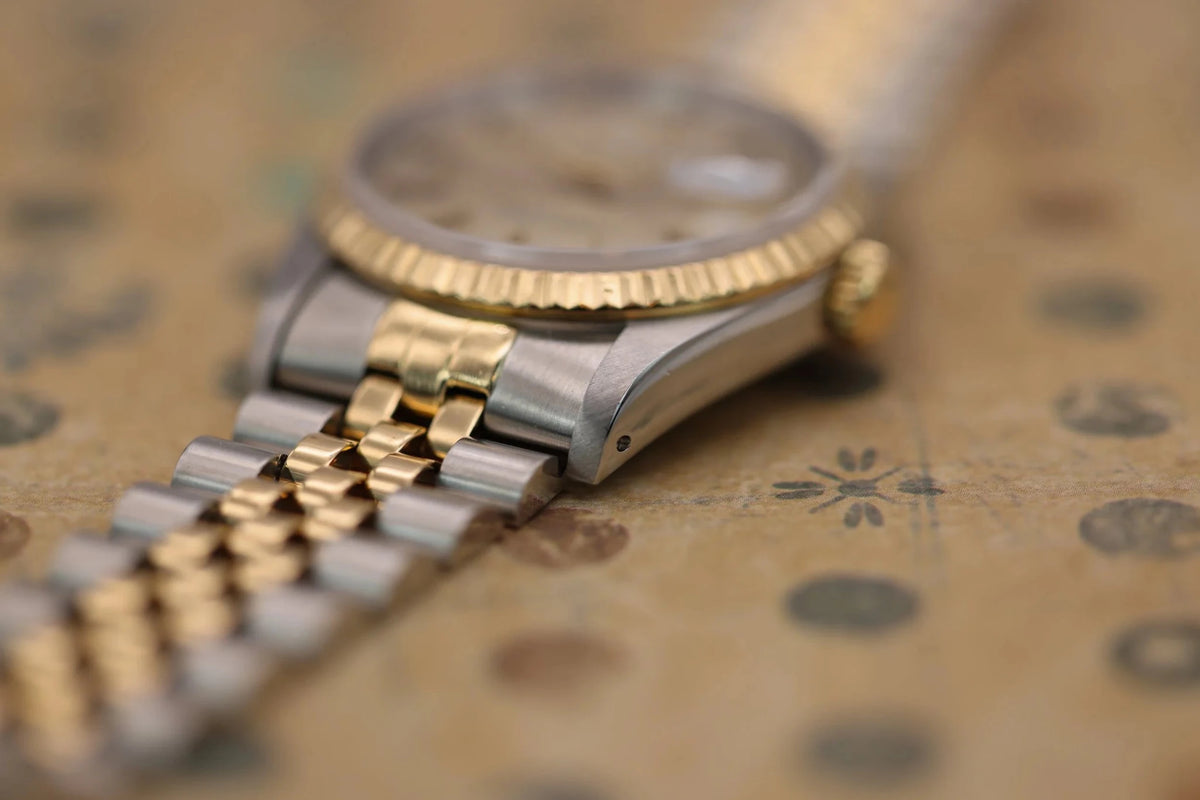 1993 Rolex Datejust Ref. 16233 | Silver Tapestry Dial - Sierra Time Co