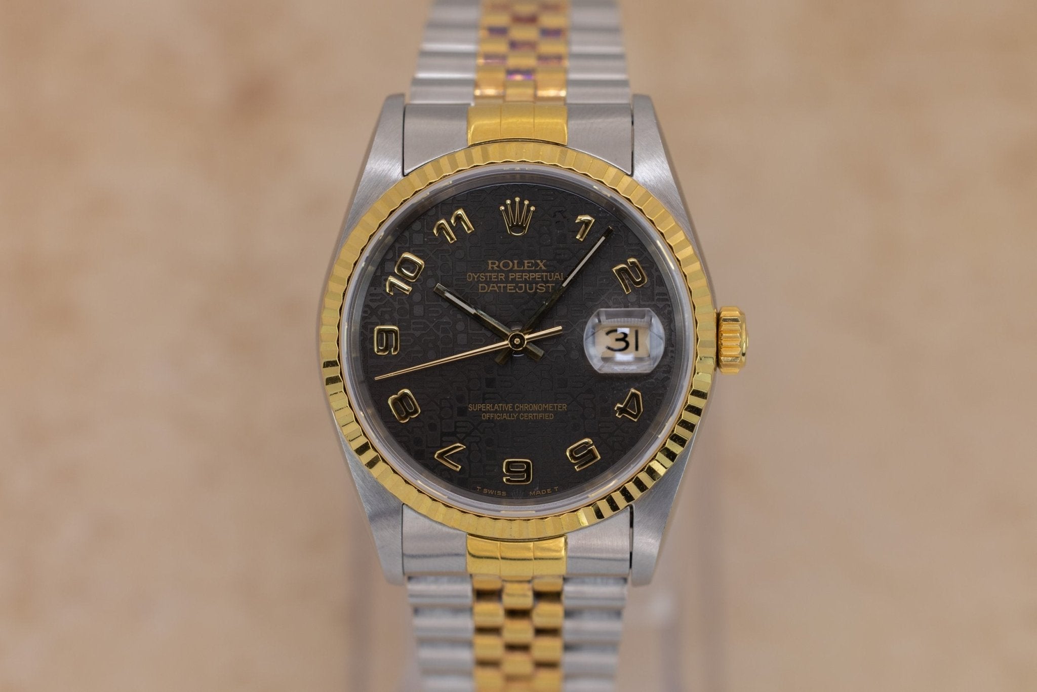 1993 Rolex Datejust Ref. 16233 | Two-Tone | Grey Jubilee Dial - Sierra Time Co