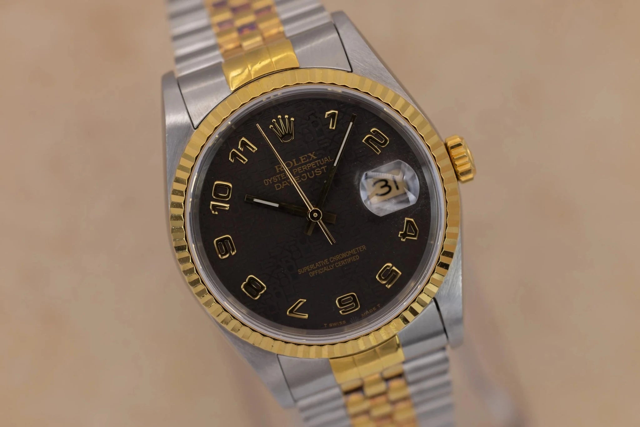 1993 Rolex Datejust Ref. 16233 | Two-Tone | Grey Jubilee Dial - Sierra Time Co