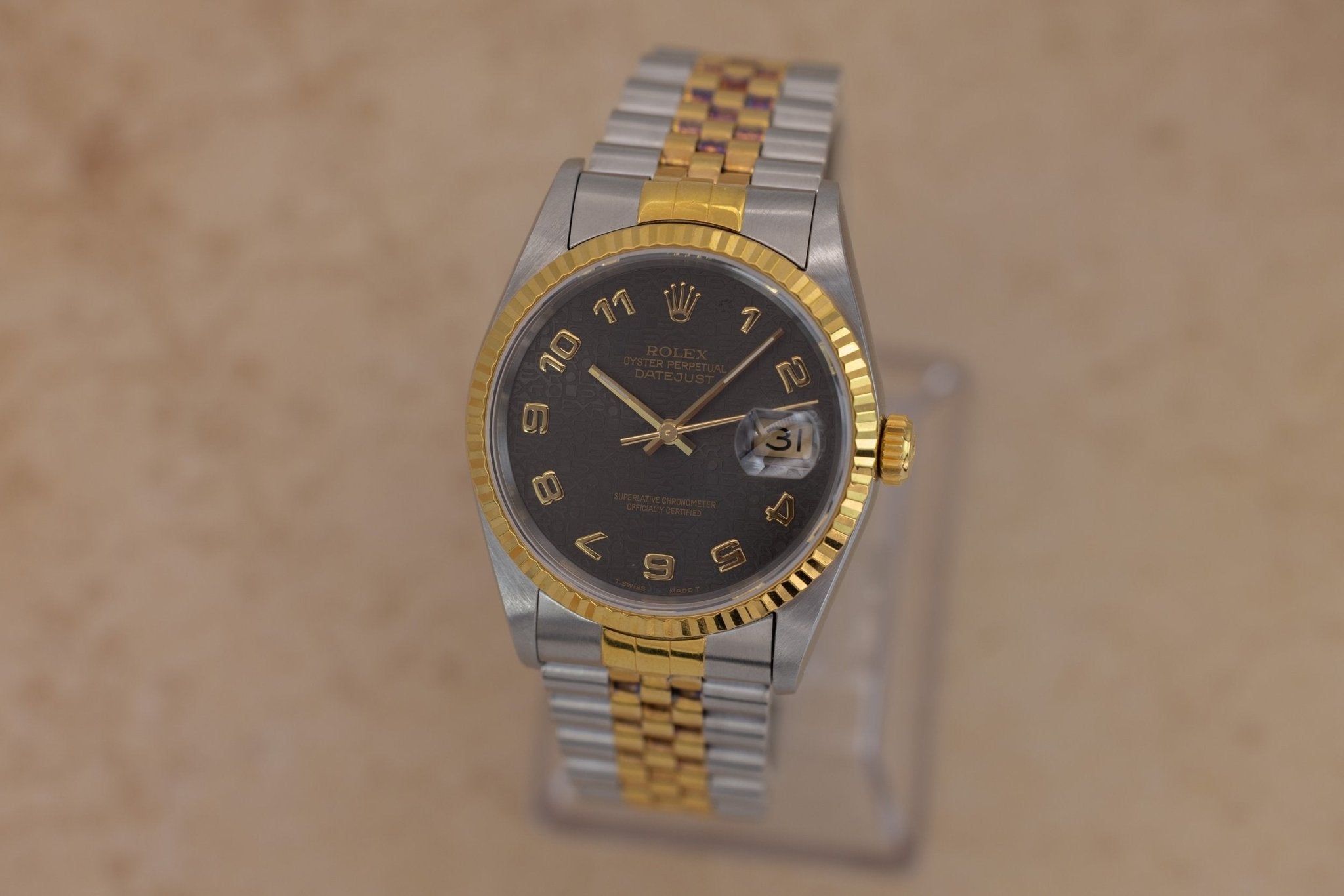 1993 Rolex Datejust Ref. 16233 | Two-Tone | Grey Jubilee Dial - Sierra Time Co