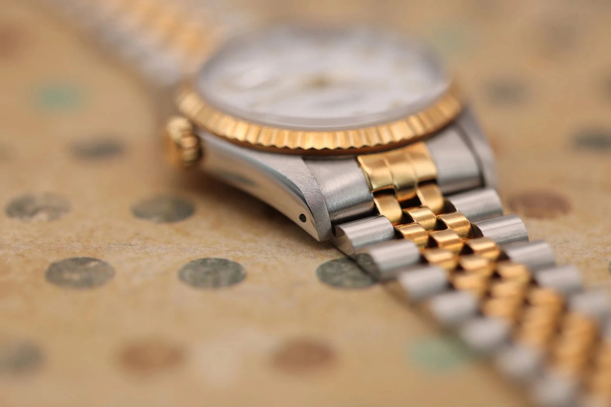 1993 Rolex Datejust Ref. 16233 | White Roman Numeral Dial - Sierra Time Co