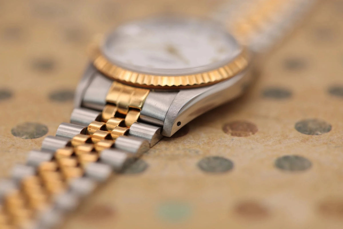 1993 Rolex Datejust Ref. 16233 | White Roman Numeral Dial - Sierra Time Co