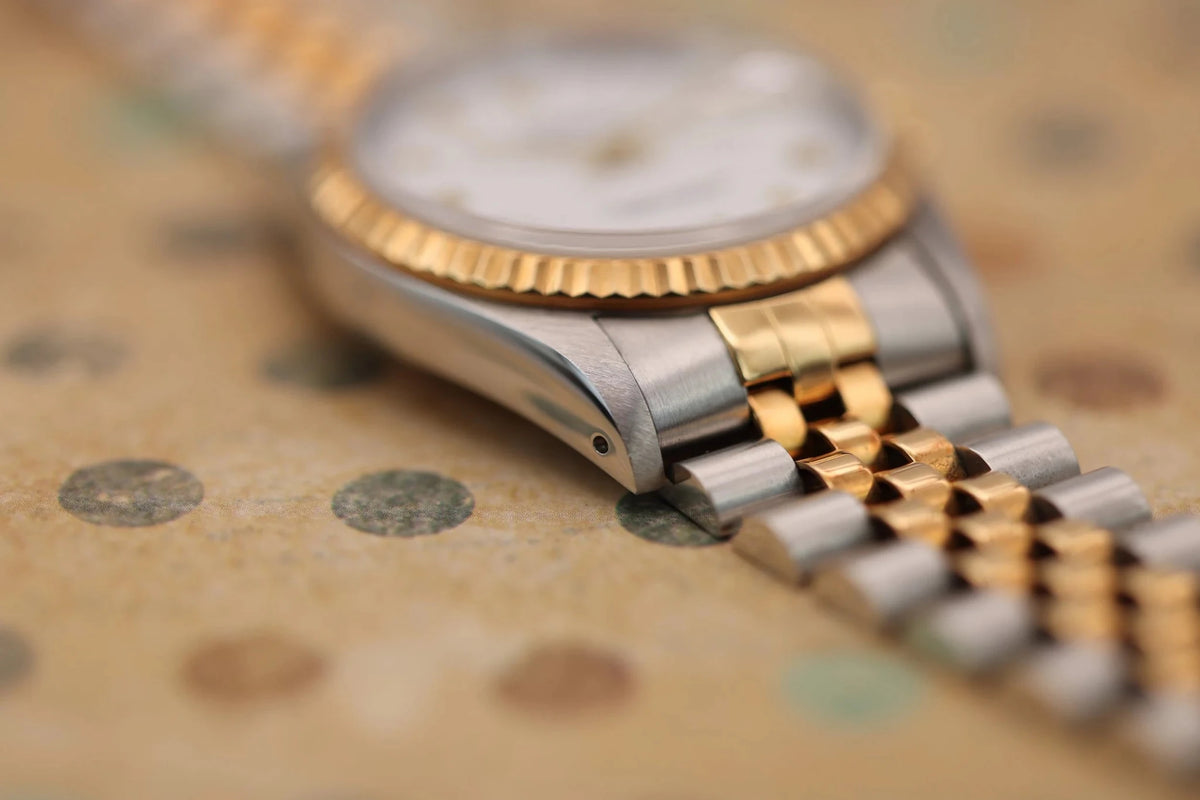 1993 Rolex Datejust Ref. 16233 | White Roman Numeral Dial - Sierra Time Co