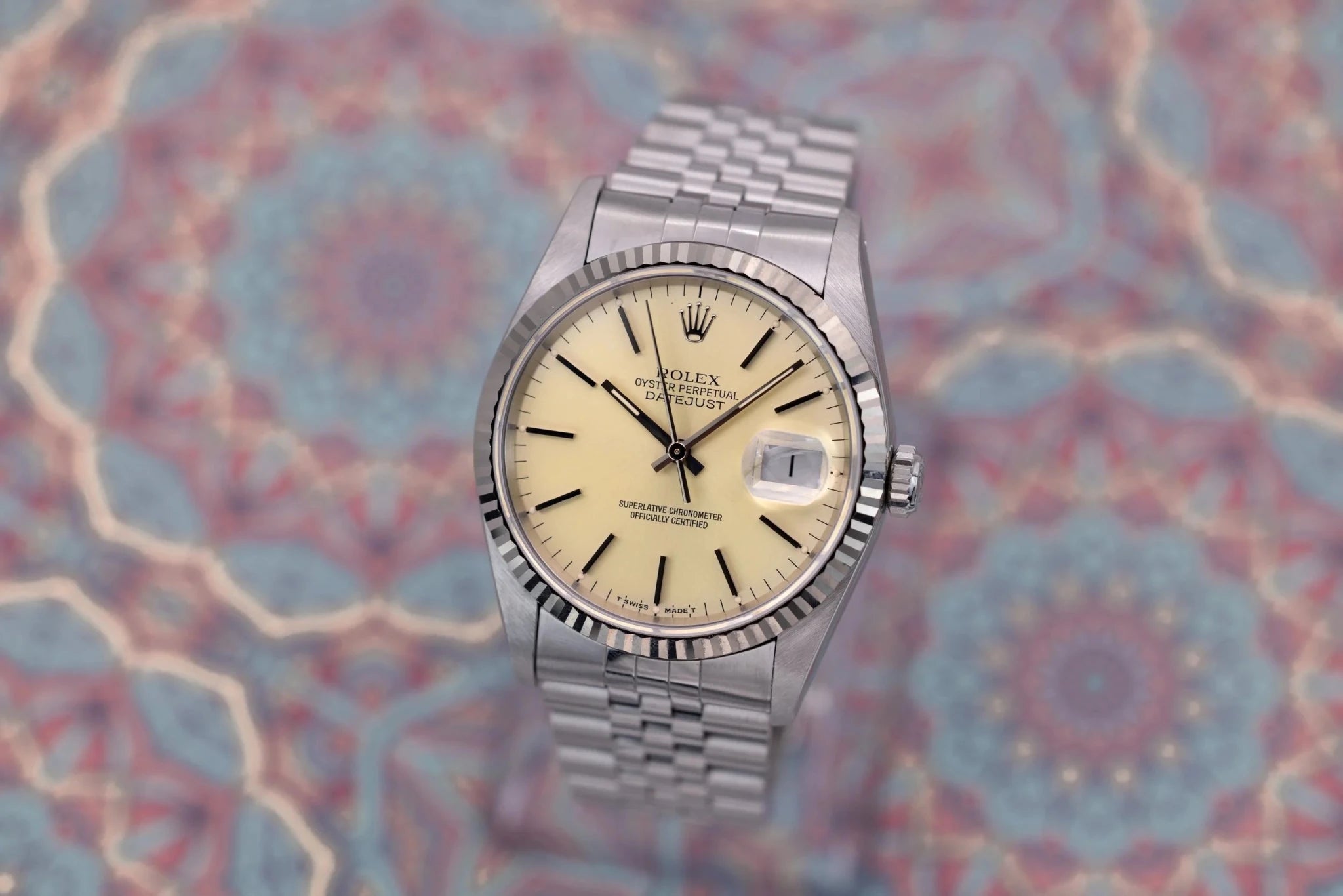 1993 Rolex Datejust Ref. 16234 | Cappuccino Dial - Sierra Time Co