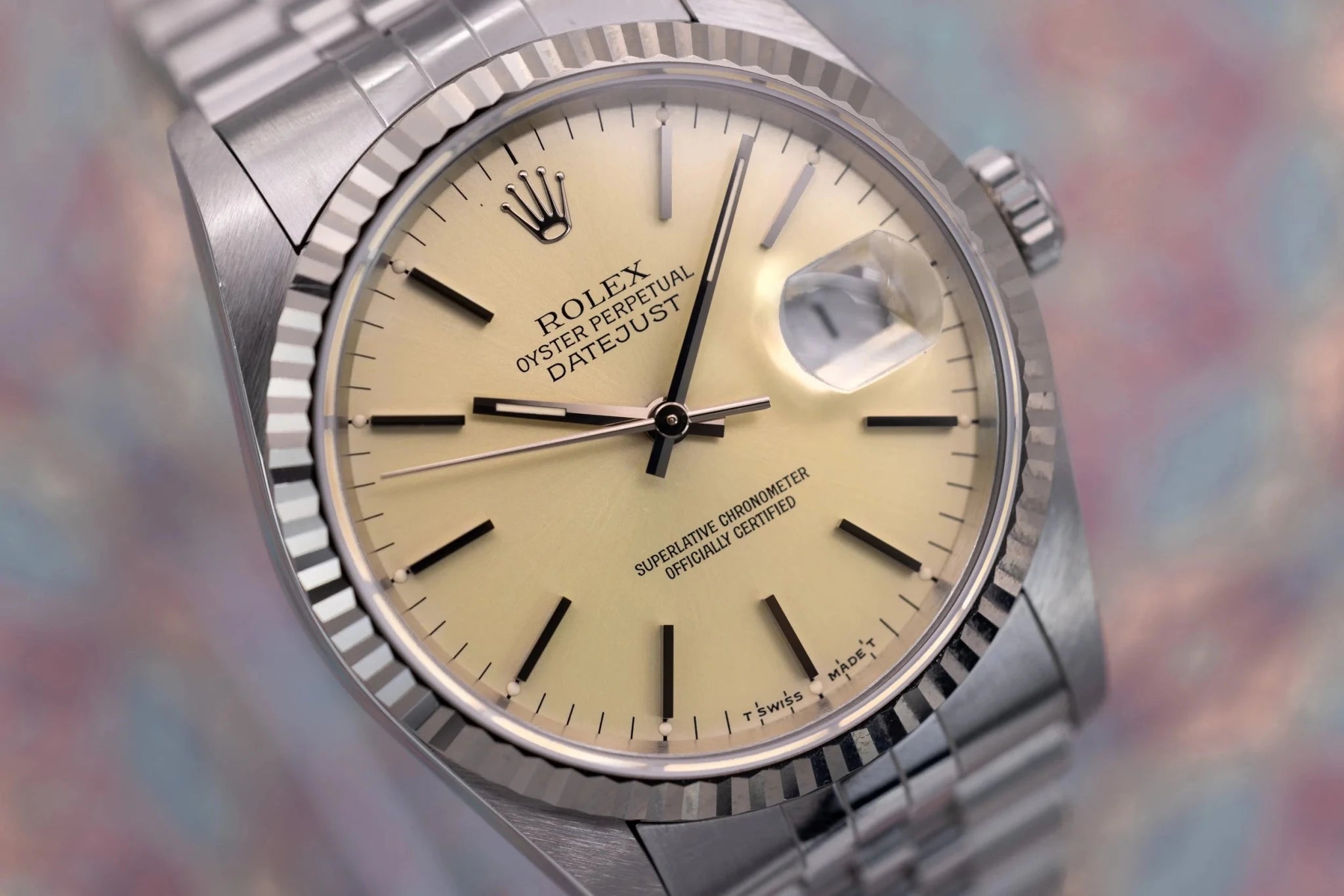 1993 Rolex Datejust Ref. 16234 | Cappuccino Dial - Sierra Time Co