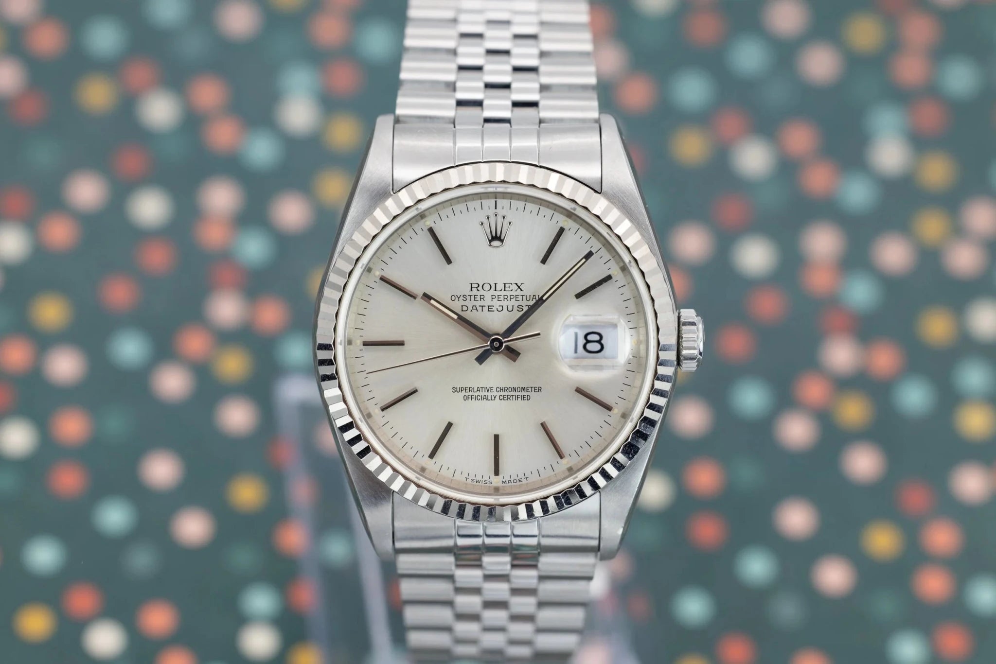 1993 Rolex Datejust Ref. 16234 | Silver Dial - Sierra Time Co