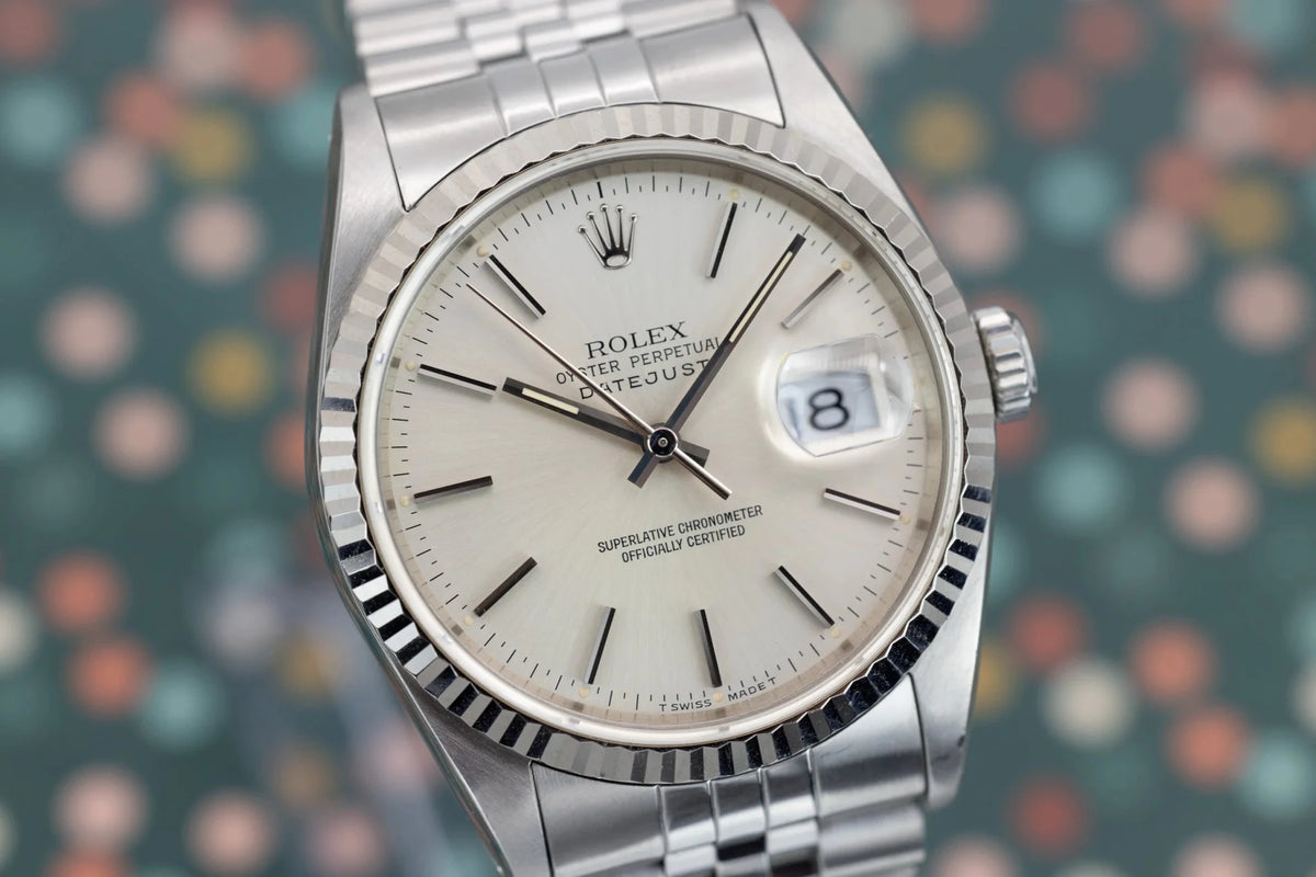 1993 Rolex Datejust Ref. 16234 | Silver Dial - Sierra Time Co