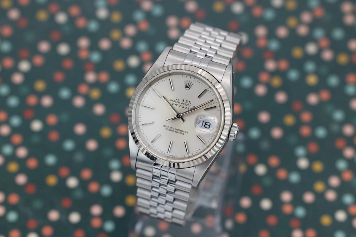 1993 Rolex Datejust Ref. 16234 | Silver Dial - Sierra Time Co