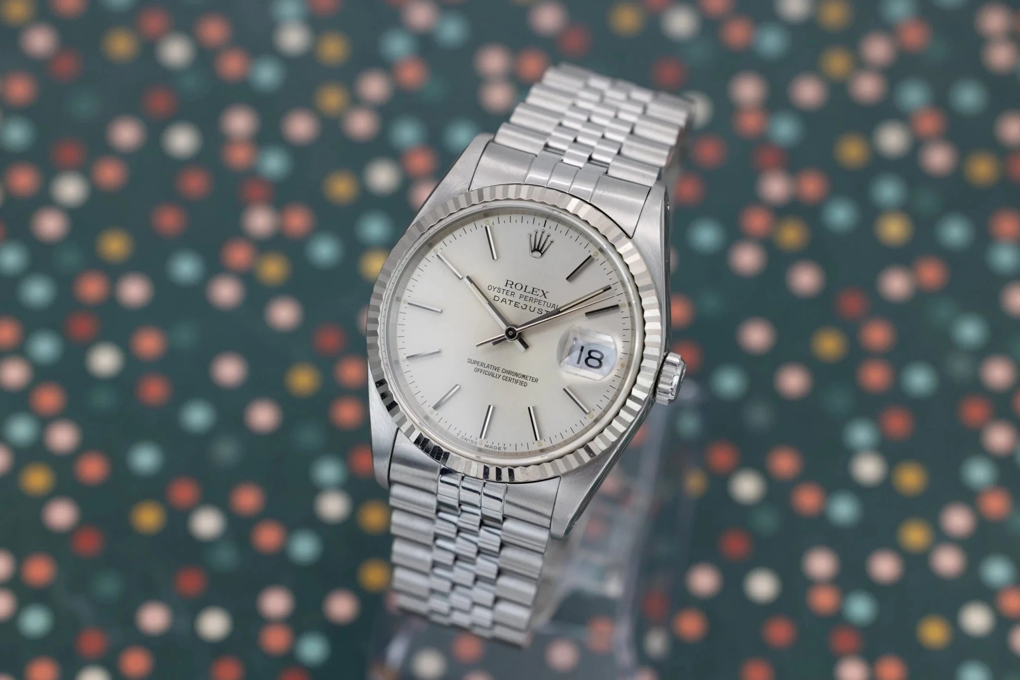 1993 Rolex Datejust Ref. 16234 | Silver Dial - Sierra Time Co