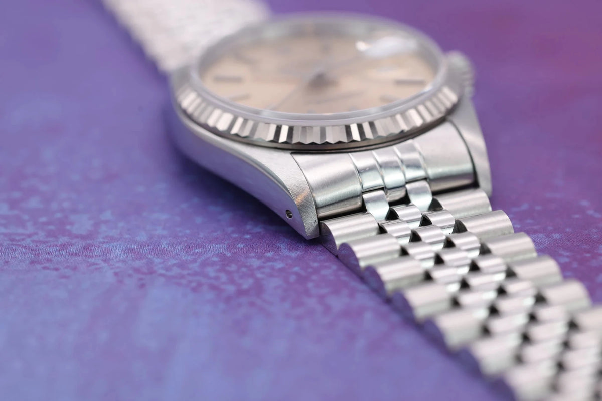 1993 Rolex Datejust Ref. 16234 | Warm Silver Dial - Sierra Time Co