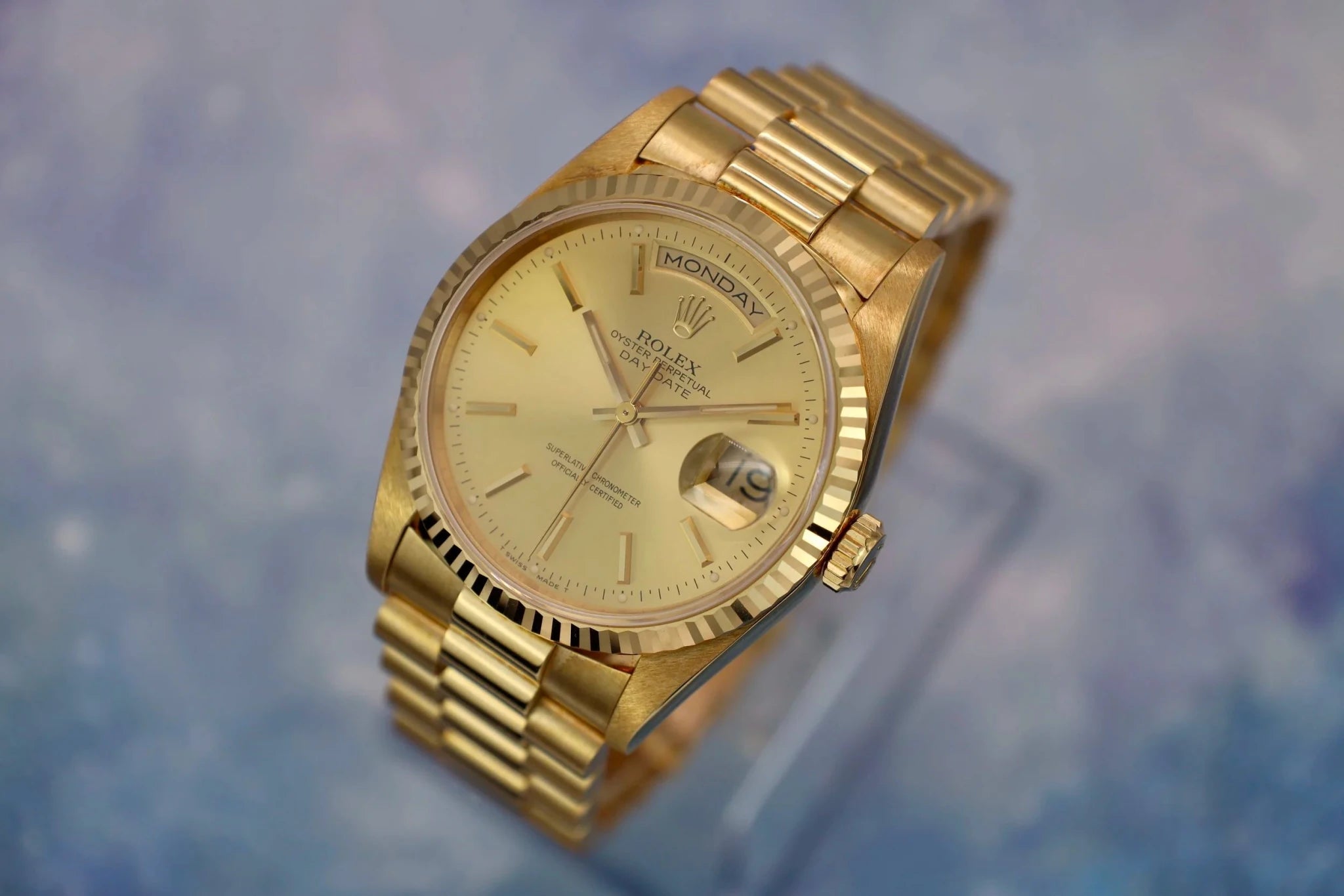 1993 Rolex Day-Date Ref. 18238 | LNOS | Papers - Sierra Time Co
