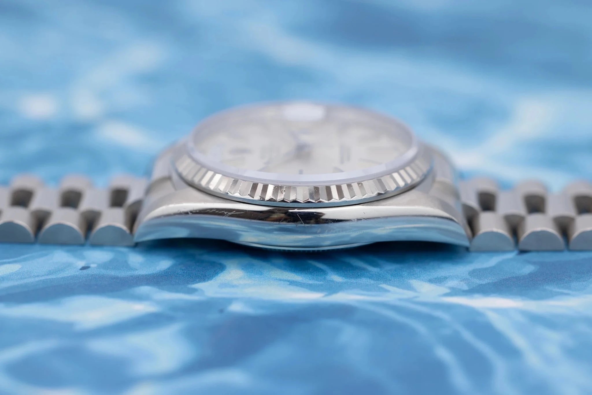 1993 Rolex Day-Date Ref. 18239 | Silver Stick Dial - Sierra Time Co