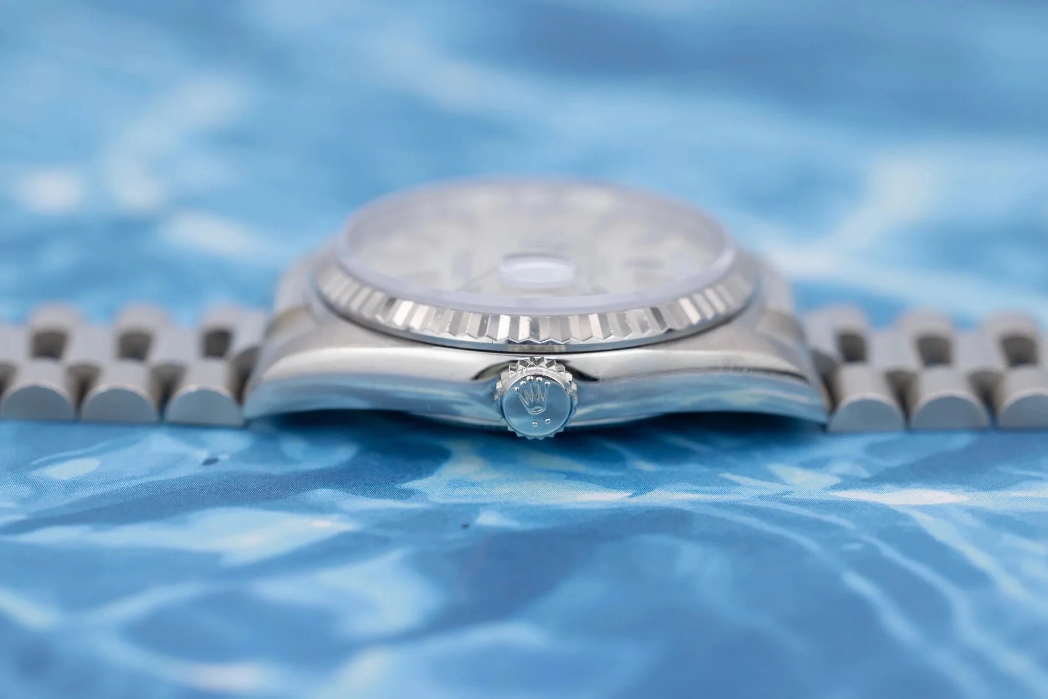 1993 Rolex Day-Date Ref. 18239 | Silver Stick Dial - Sierra Time Co
