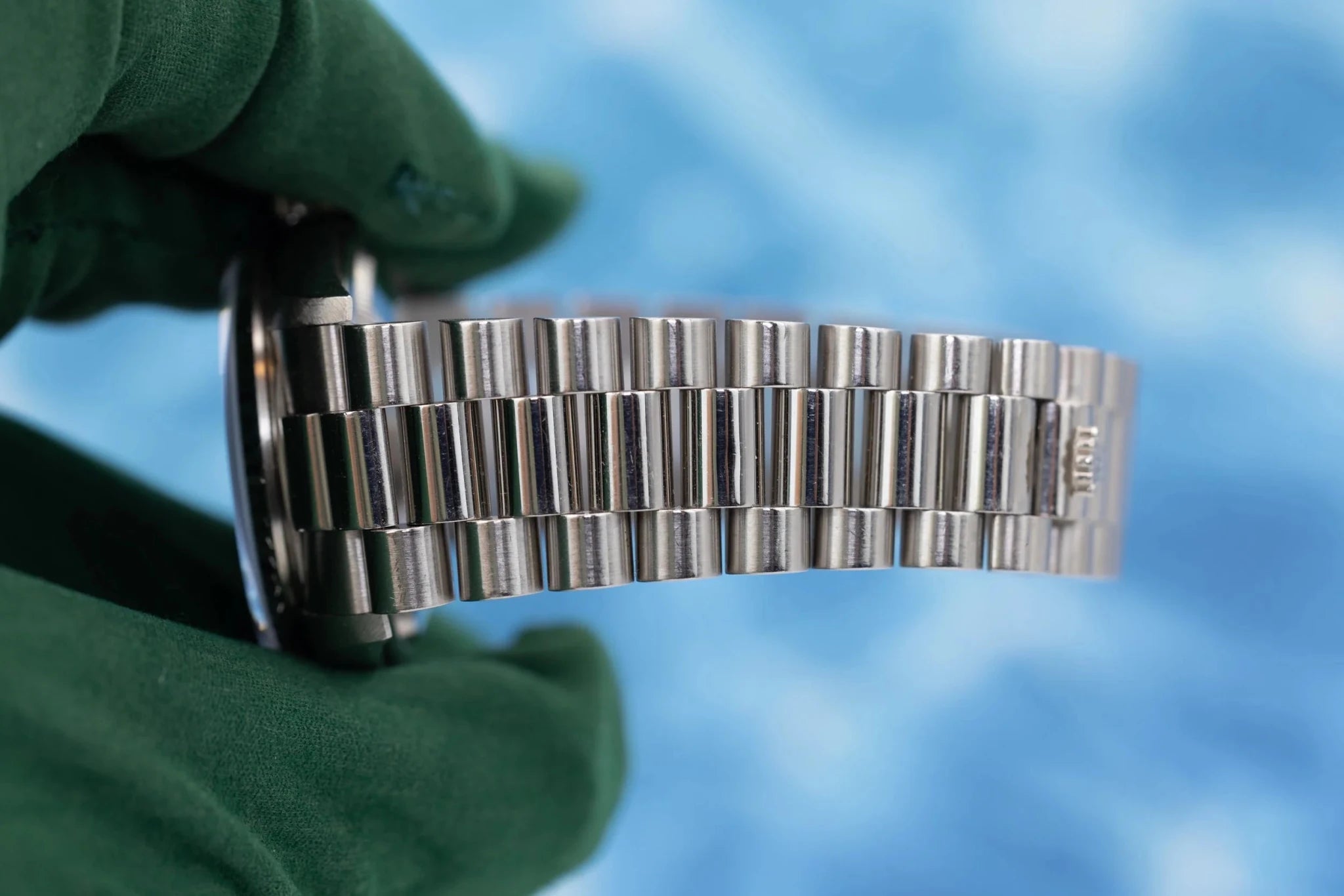 1993 Rolex Day-Date Ref. 18239 | Silver Stick Dial - Sierra Time Co