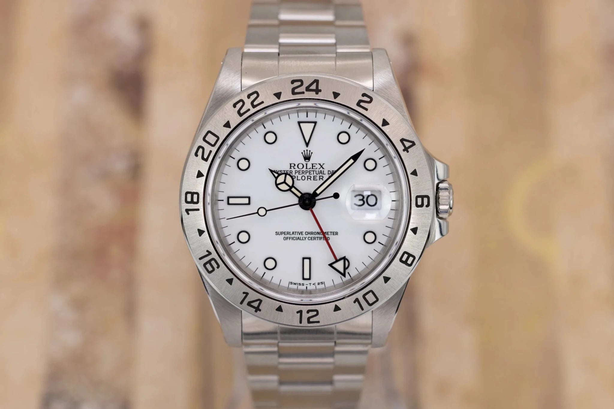1993 Rolex Explorer II Ref. 16570 Polar | Tritium Dial - Sierra Time Co