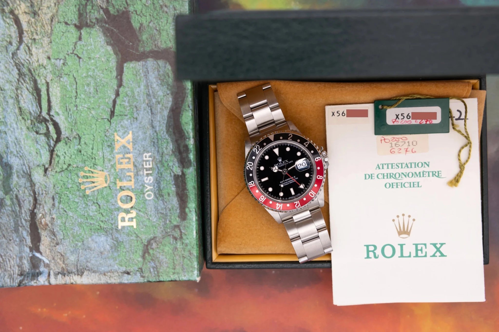 1993 Rolex GMT Master II Ref. 16710 Coke | Tritium Dial | Box and Papers - Sierra Time Co