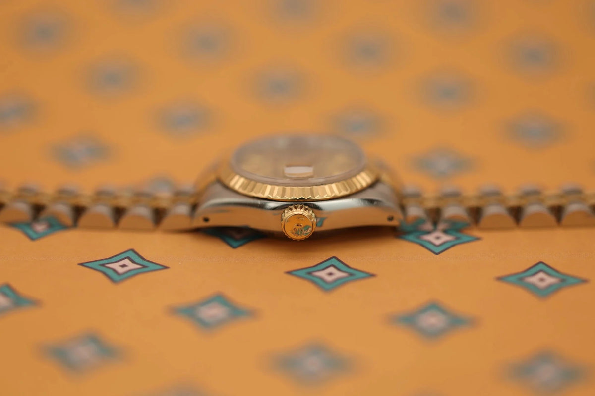 1993 Rolex Ladies Datejust Ref. 69173 | Champagne Dial | Full Set - Sierra Time Co
