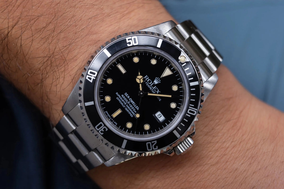 1993 Rolex Sea-Dweller Ref. 16600 | Vibrant Tritium | Box and Papers - Sierra Time Co