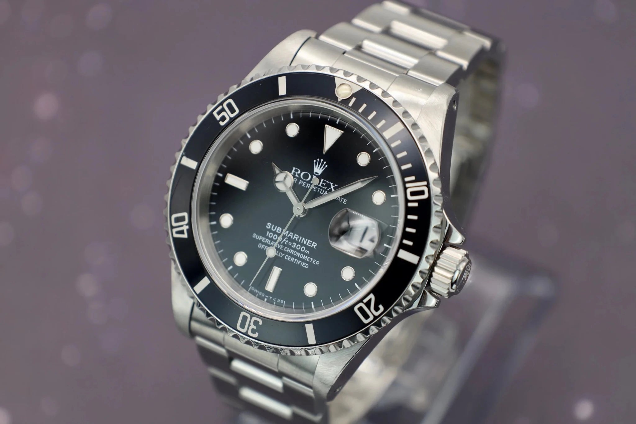 1993 Rolex Submariner Ref. 16610 Tritium | Papers - Sierra Time Co