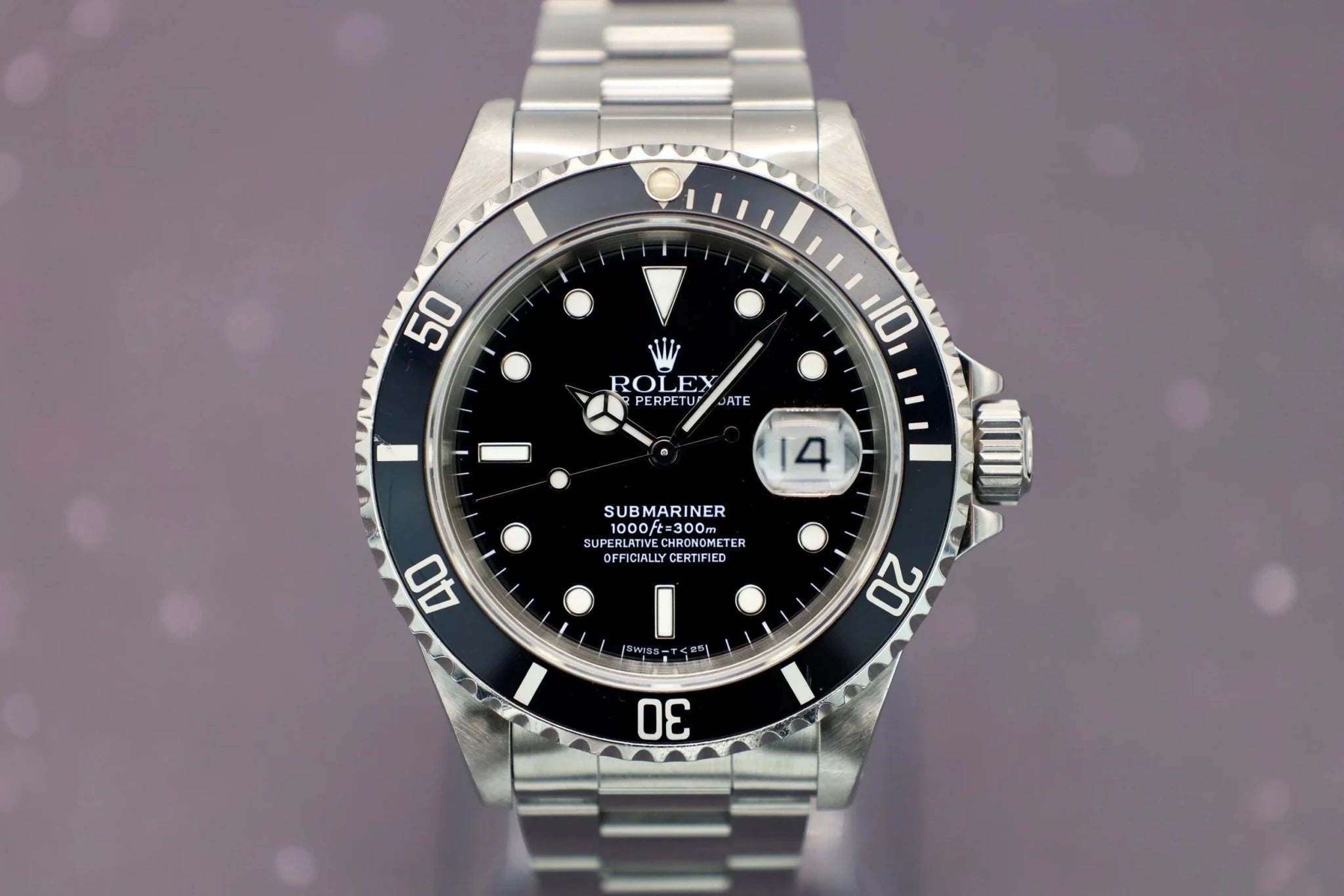 1993 Rolex Submariner Ref. 16610 Tritium | Papers - Sierra Time Co