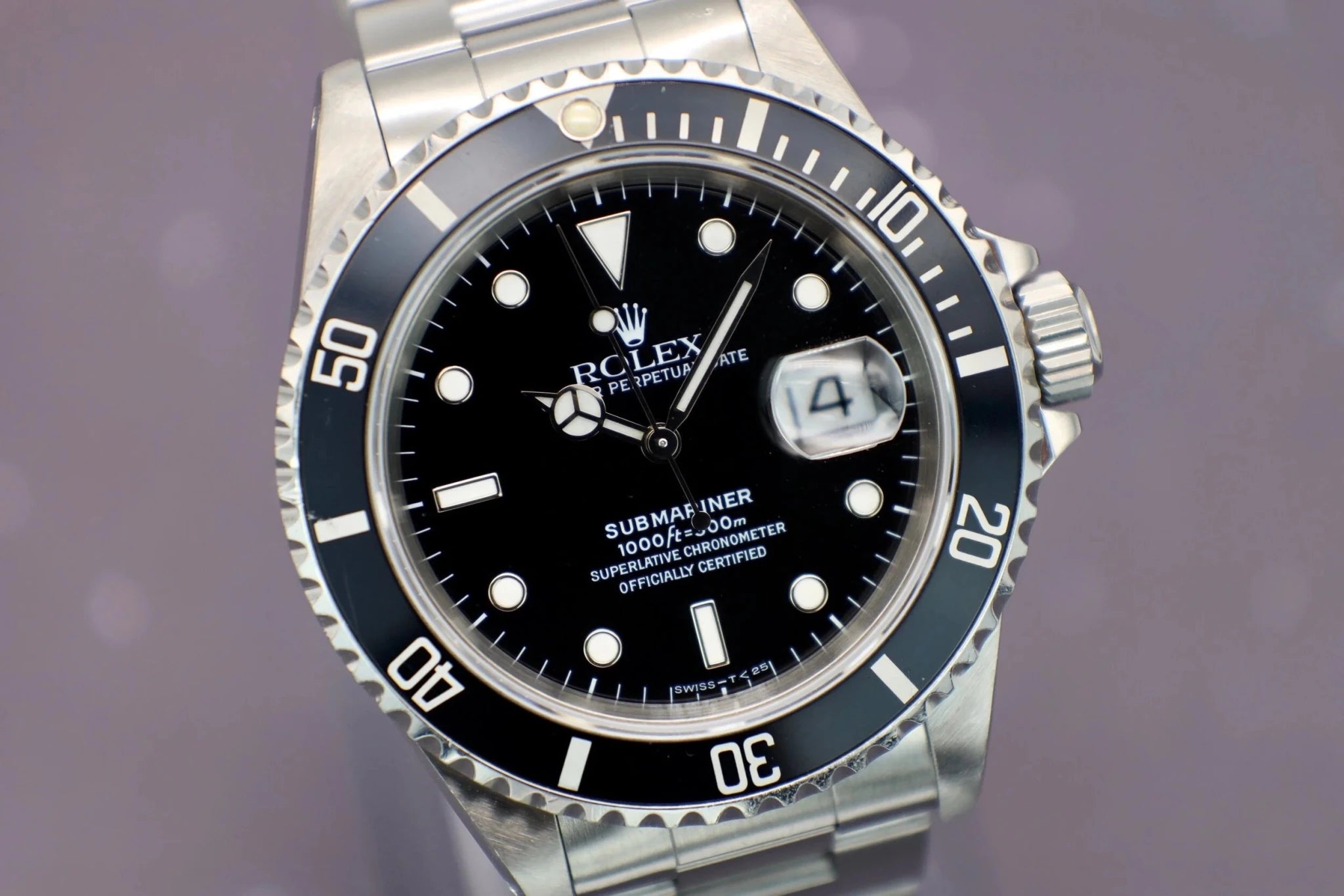 1993 Rolex Submariner Ref. 16610 Tritium | Papers - Sierra Time Co