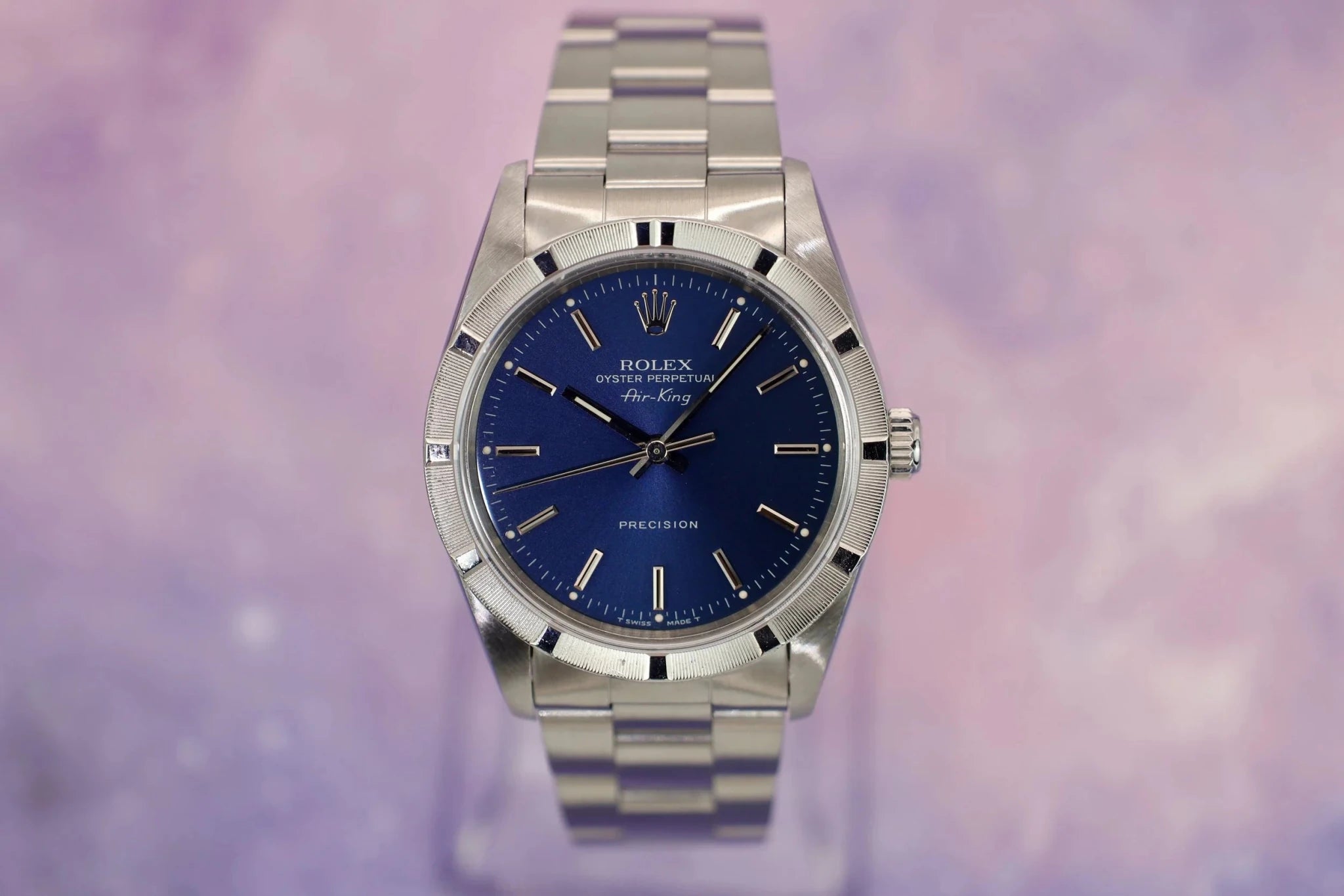 1994 Rolex Air-King Ref. 14010 | Blue Dial - Sierra Time Co