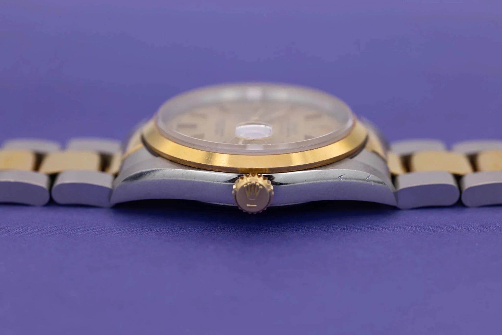 1994 Rolex Datejust Ref. 16203 | Oyster Bracelet | Champagne Stick Dial - Sierra Time Co