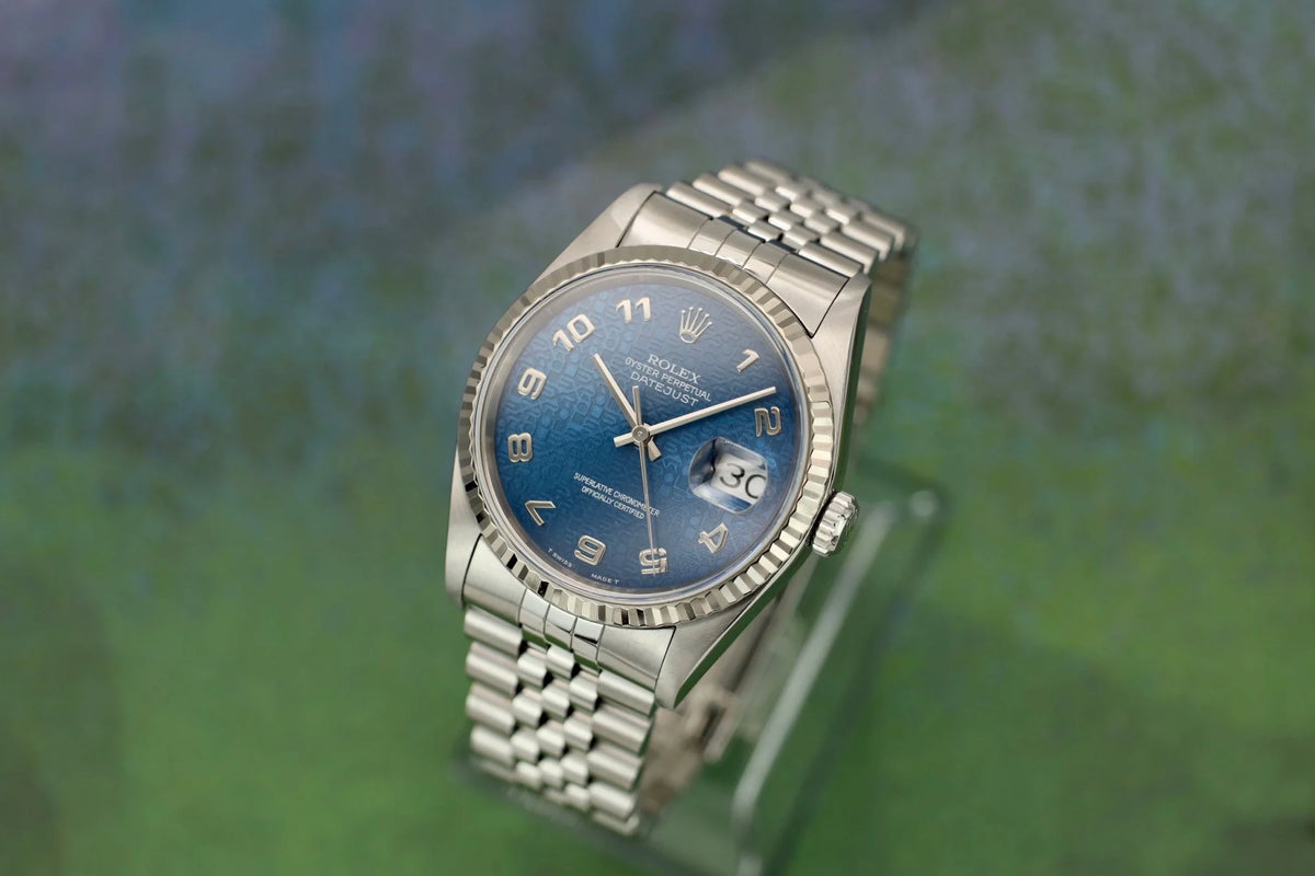 1994 Rolex Datejust Ref. 16234 | Blue Jubilee Dial - Sierra Time Co