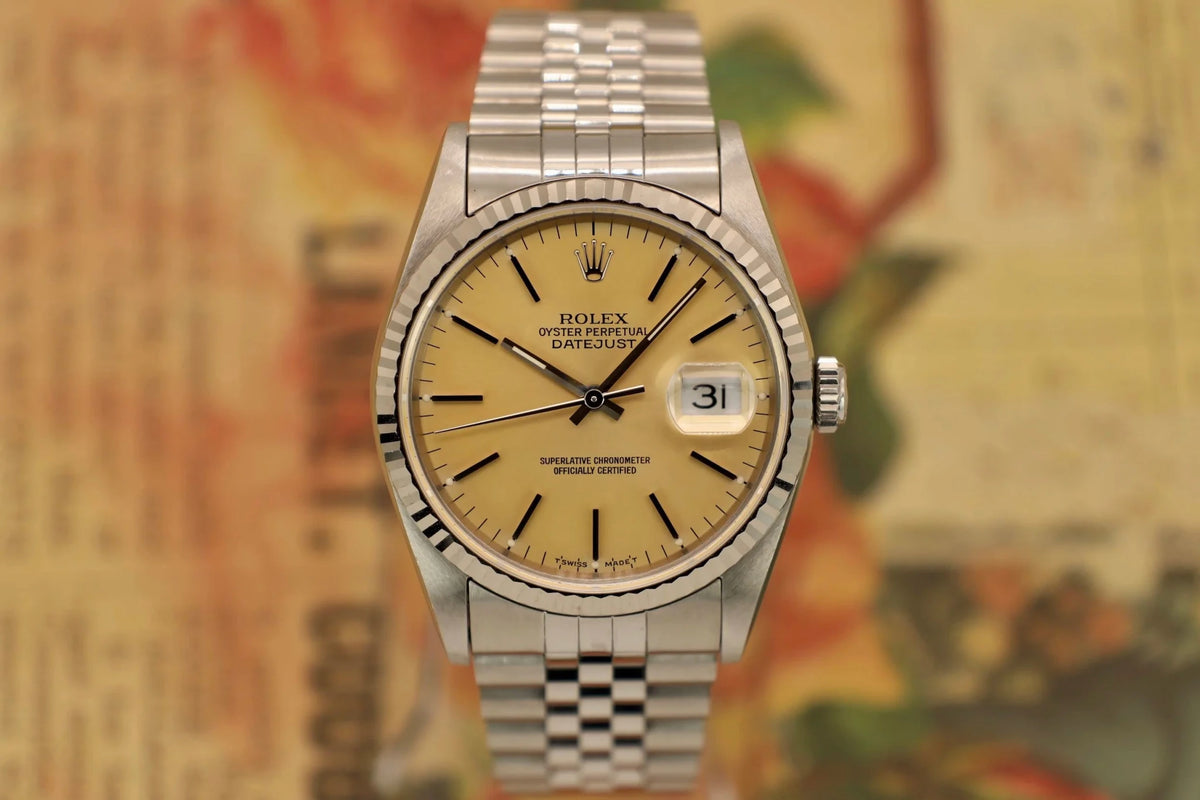 1994 Rolex Datejust Ref. 16234 | Caramel Macchiato Dial - Sierra Time Co