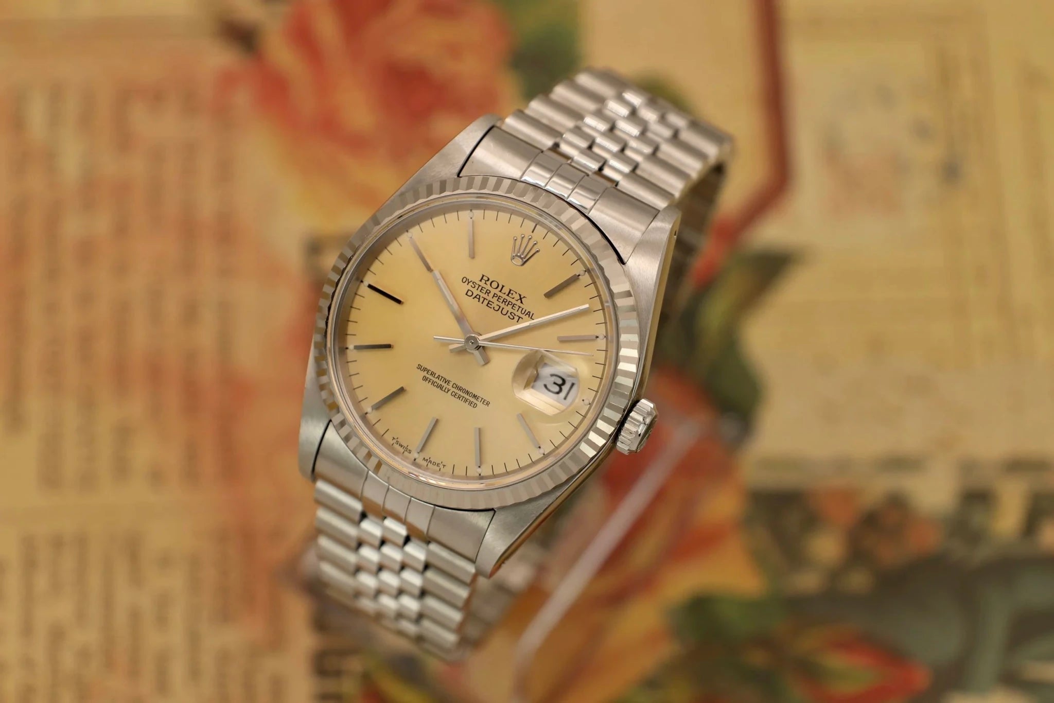 1994 Rolex Datejust Ref. 16234 | Caramel Macchiato Dial - Sierra Time Co
