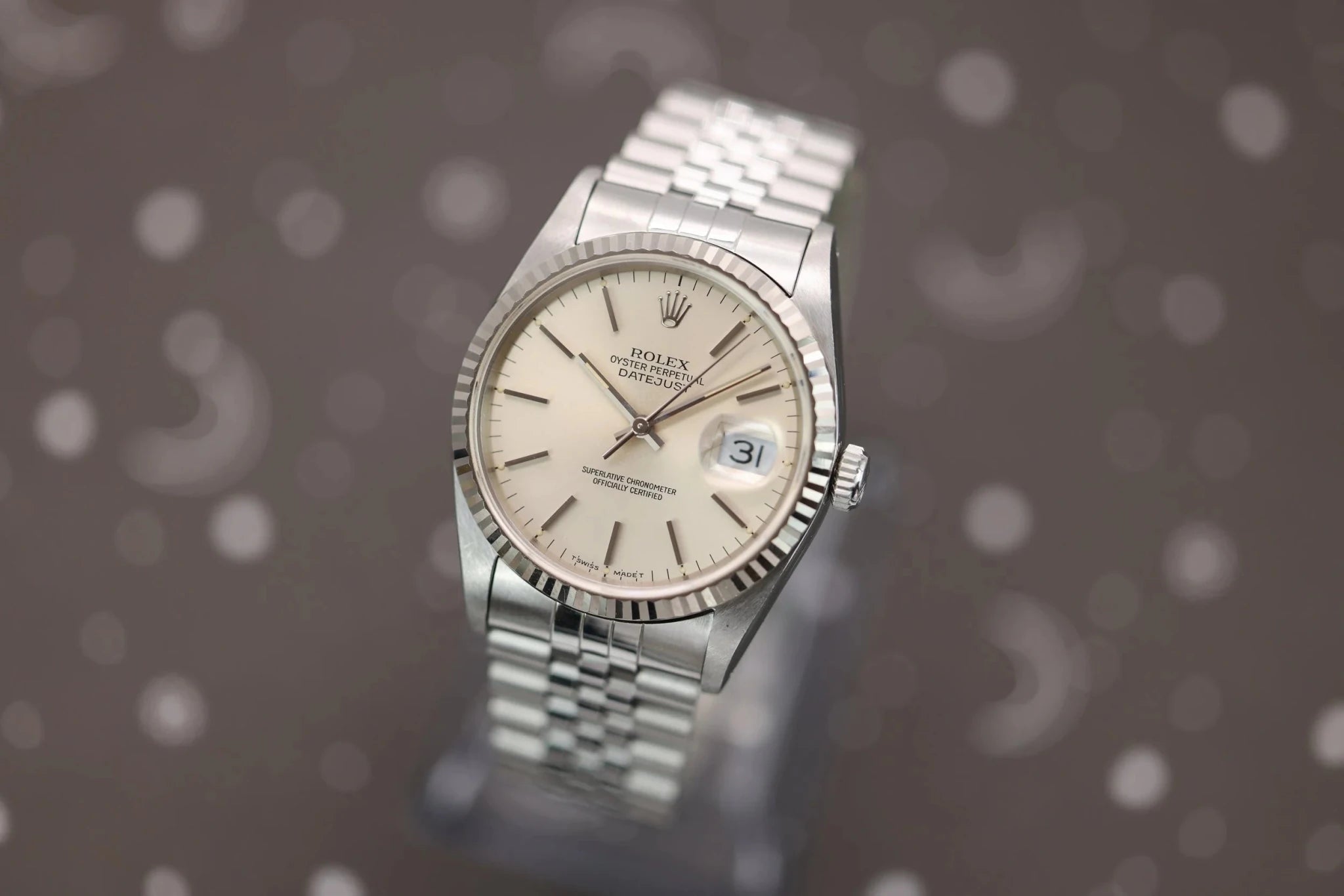 1994 Rolex Datejust Ref. 16234 | Silver Dial - Sierra Time Co