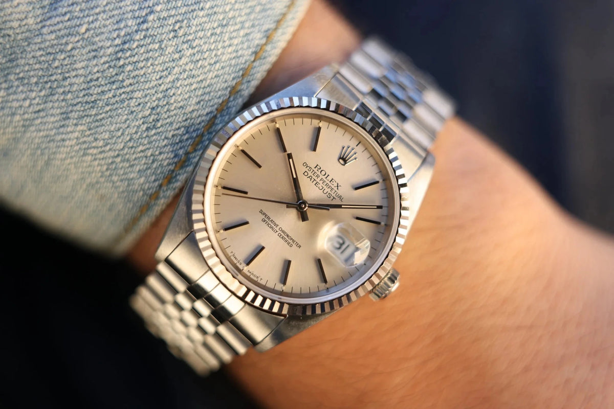 1994 Rolex Datejust Ref. 16234 | Silver Dial - Sierra Time Co