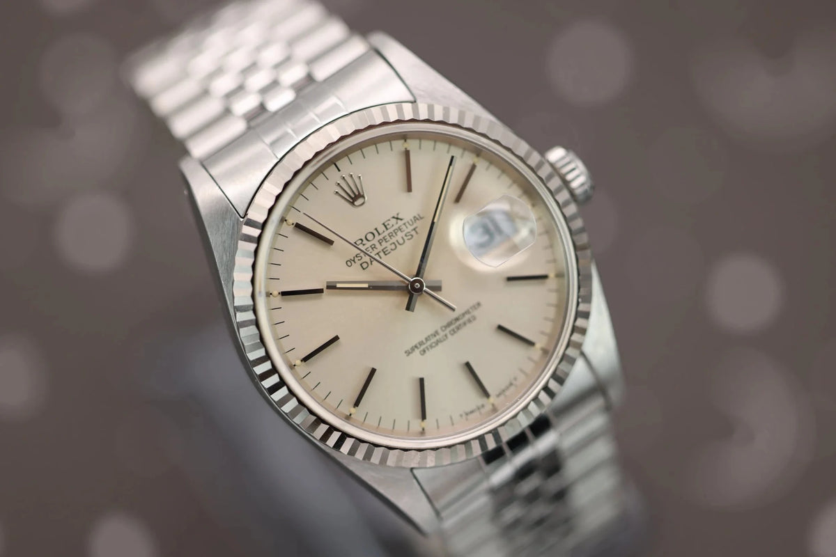 1994 Rolex Datejust Ref. 16234 | Silver Dial - Sierra Time Co