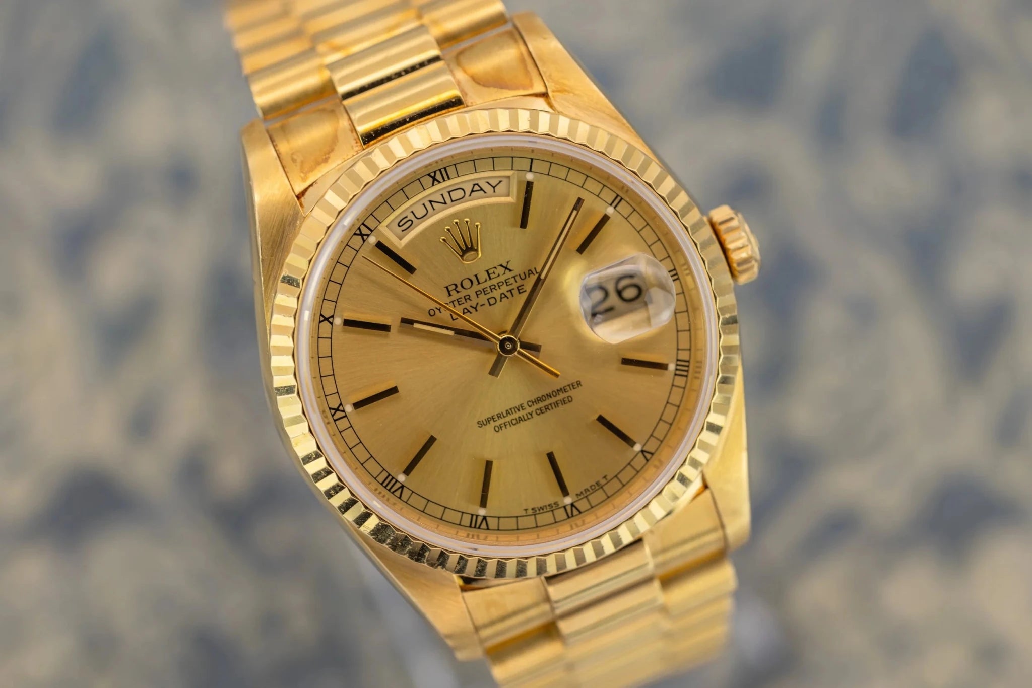 1994 Rolex Day-Date Ref. 18238 | Champagne Dial | Excellent Condition - Sierra Time Co