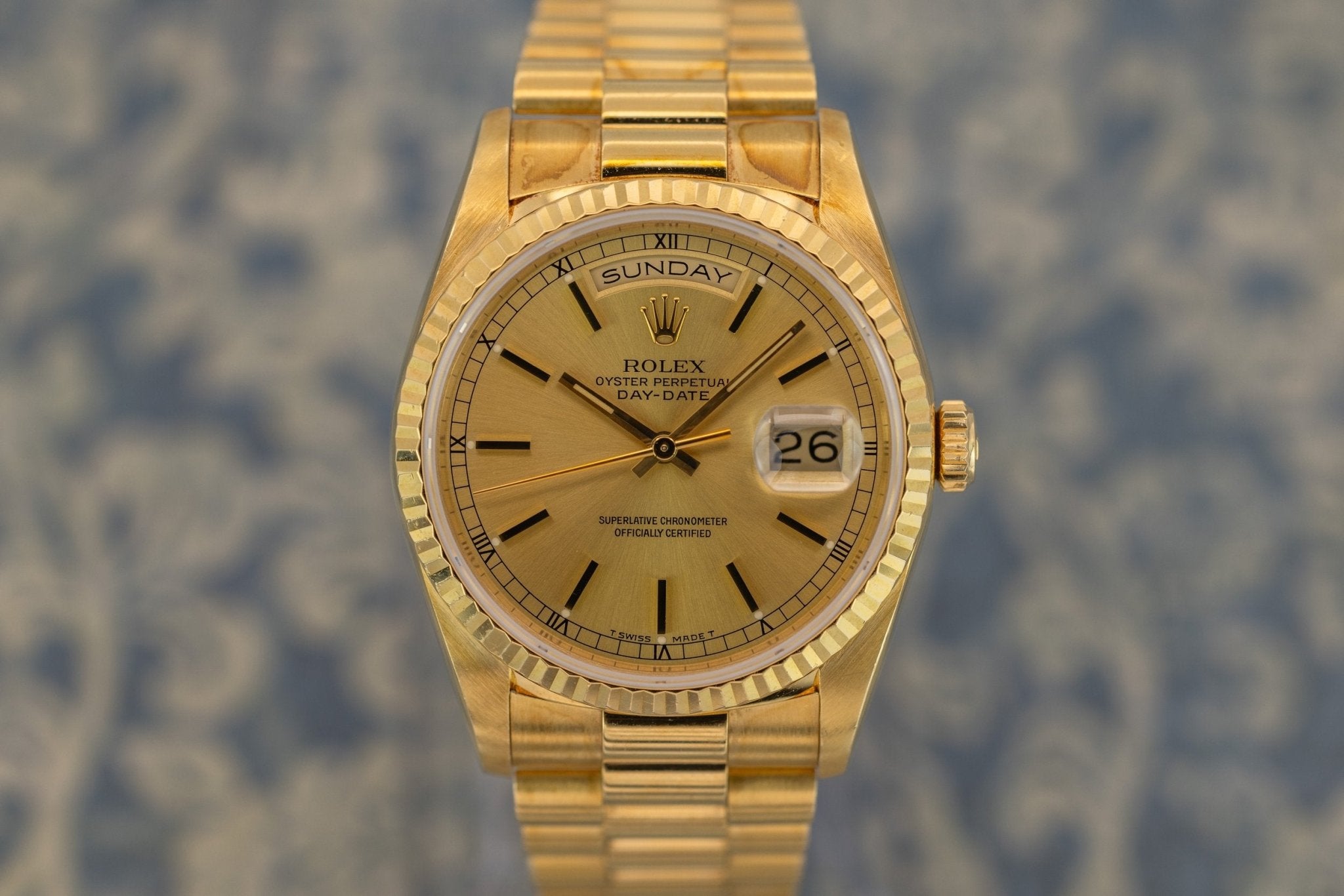 1994 Rolex Day-Date Ref. 18238 | Champagne Dial | Excellent Condition - Sierra Time Co
