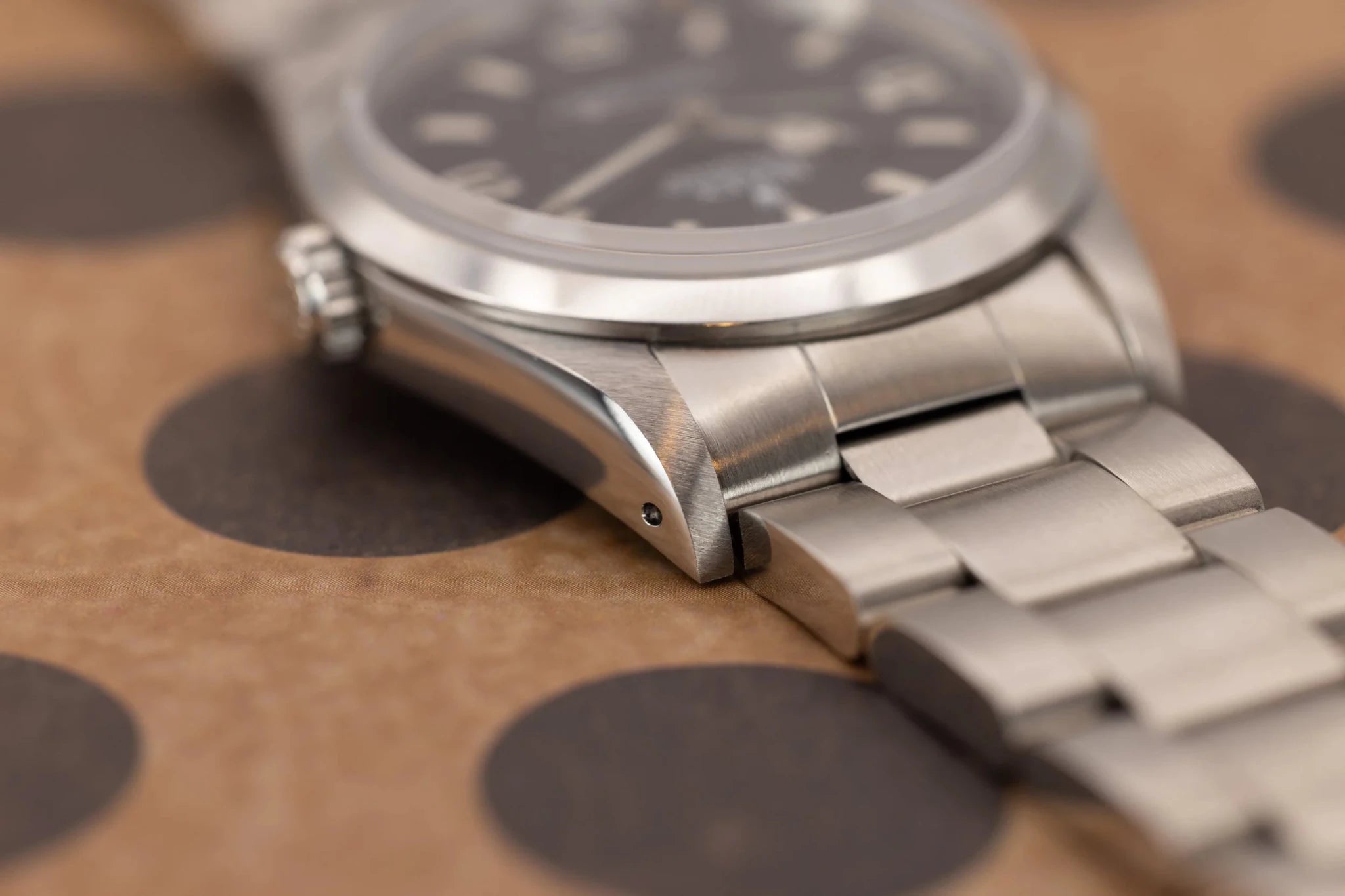 1994 Rolex Explorer I Ref. 14270 | Creamy Tritium | Holes Case - Sierra Time Co