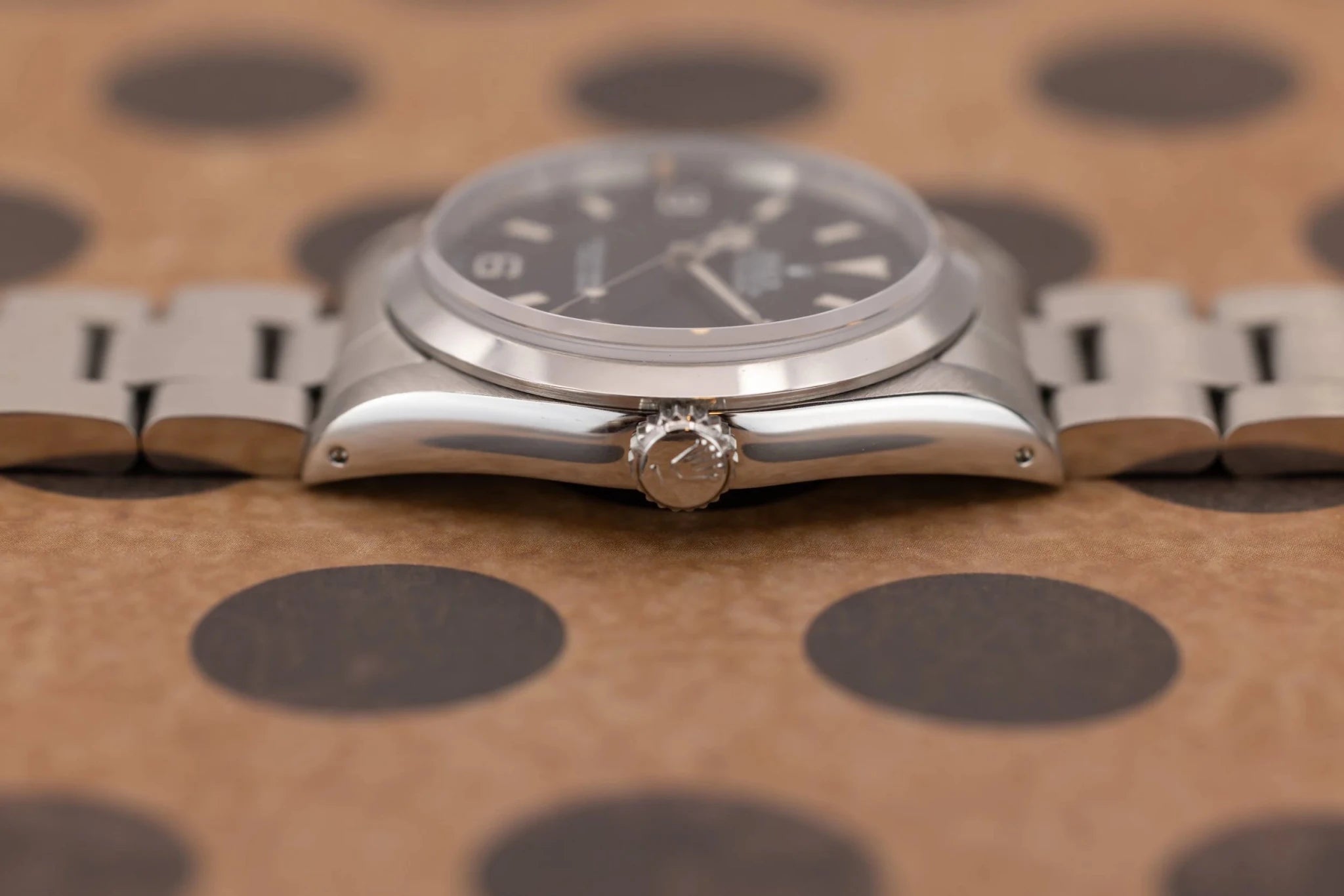1994 Rolex Explorer I Ref. 14270 | Creamy Tritium | Holes Case - Sierra Time Co