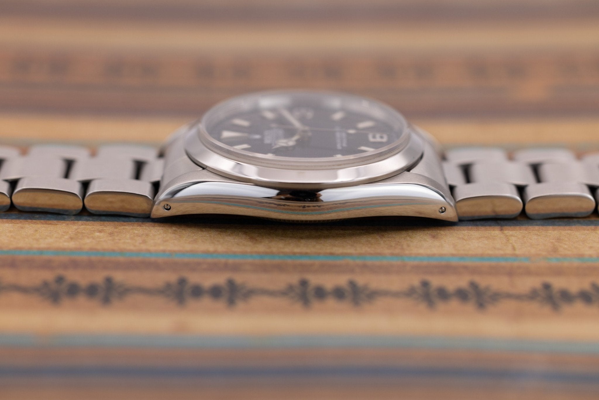 1994 Rolex Explorer I Ref. 14270 | Tritium Dial | Holes Case - Sierra Time Co